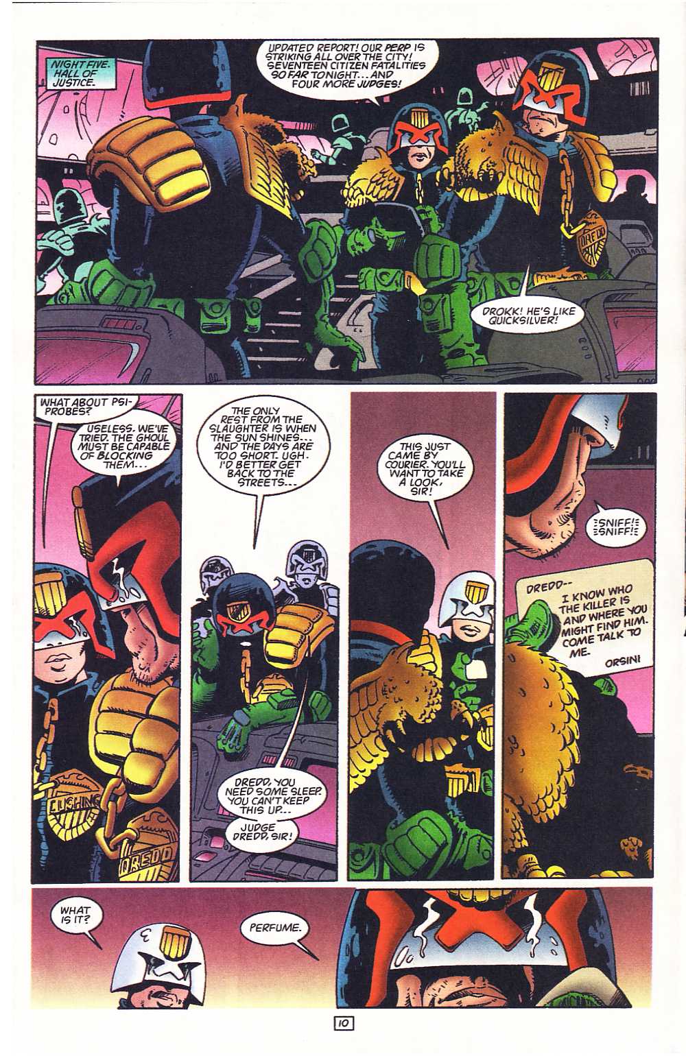 Read online Judge Dredd: Legends of the Law comic -  Issue #12 - 11