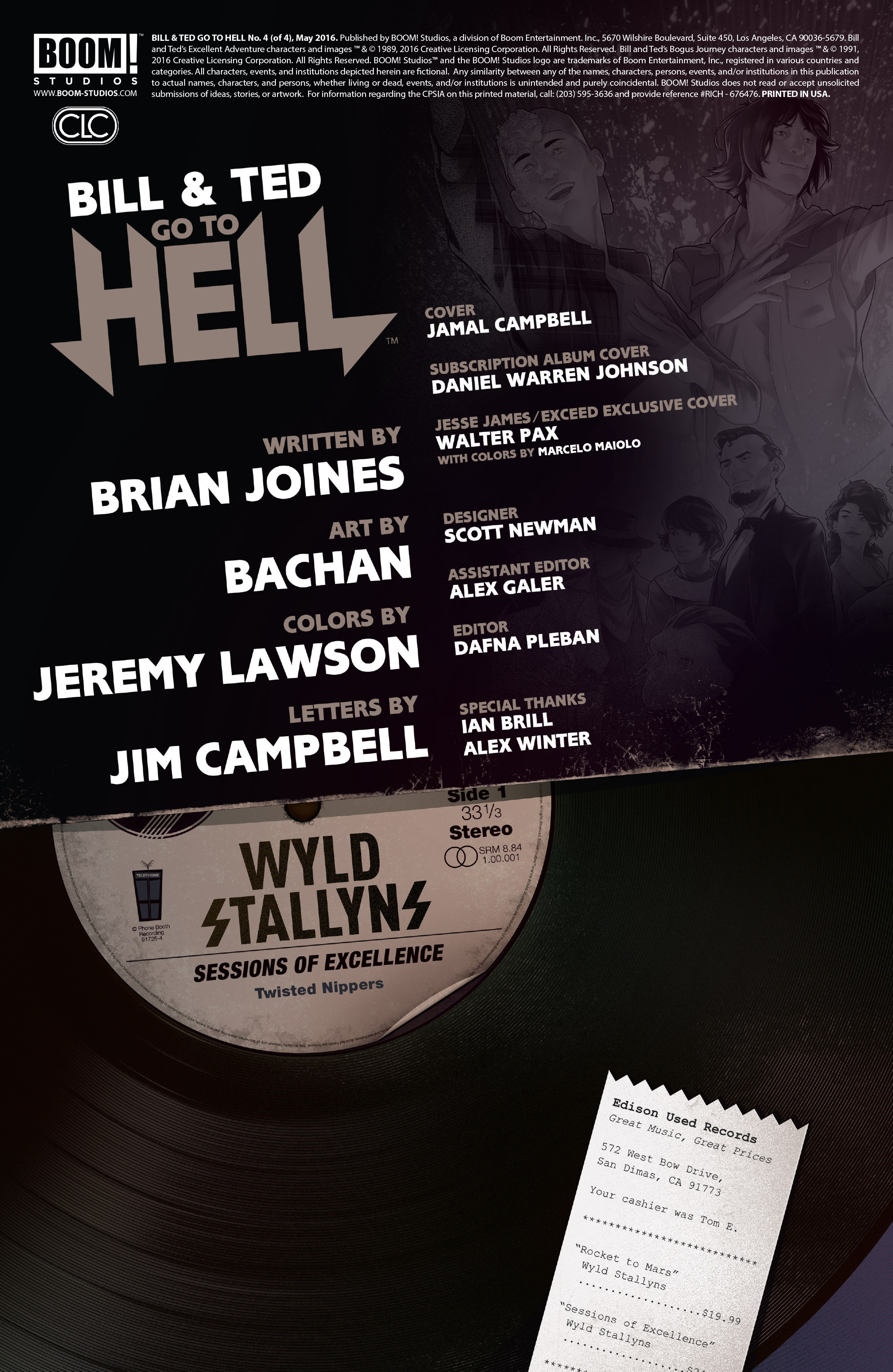 Read online Bill & Ted Go to Hell comic -  Issue #4 - 2