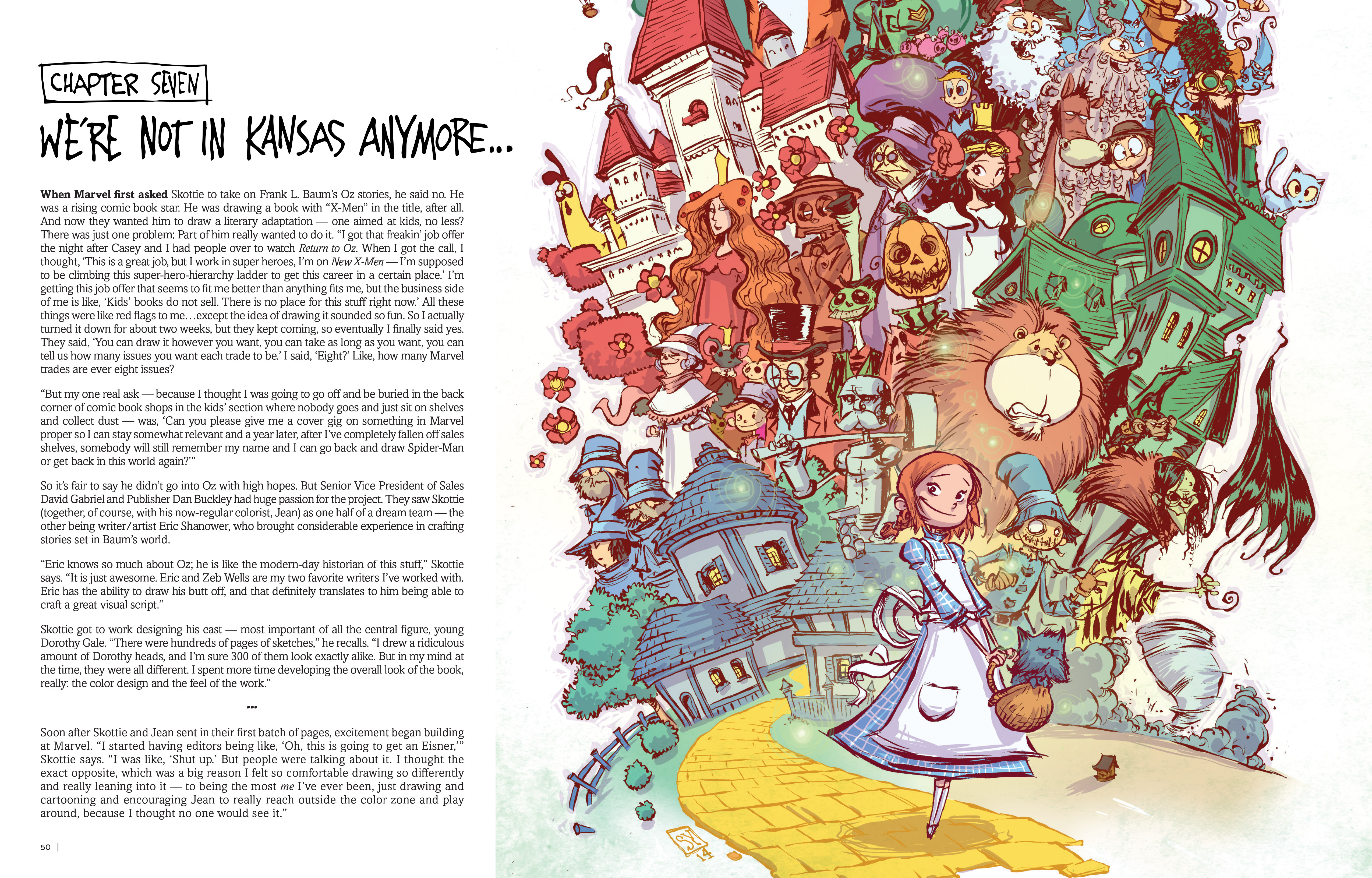 Read online The Marvel Art of Skottie Young comic -  Issue # TPB - 27