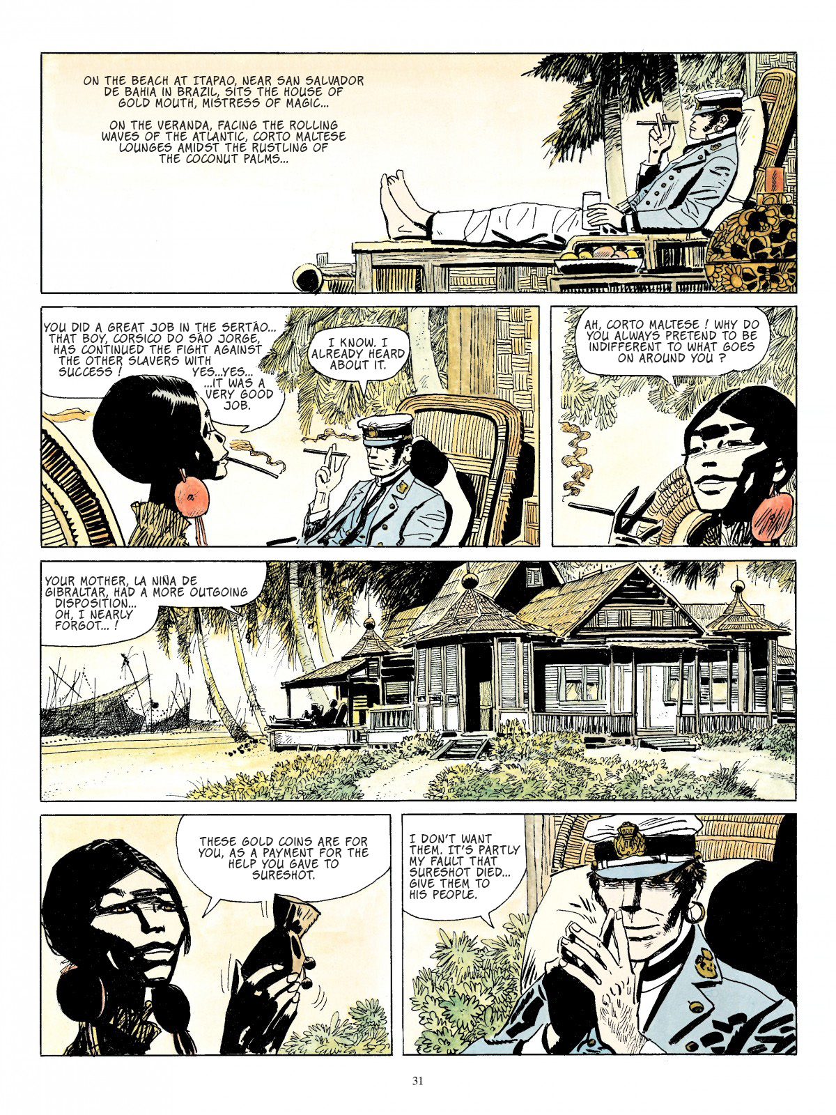Read online Corto Maltese comic -  Issue # TPB 4 - 22