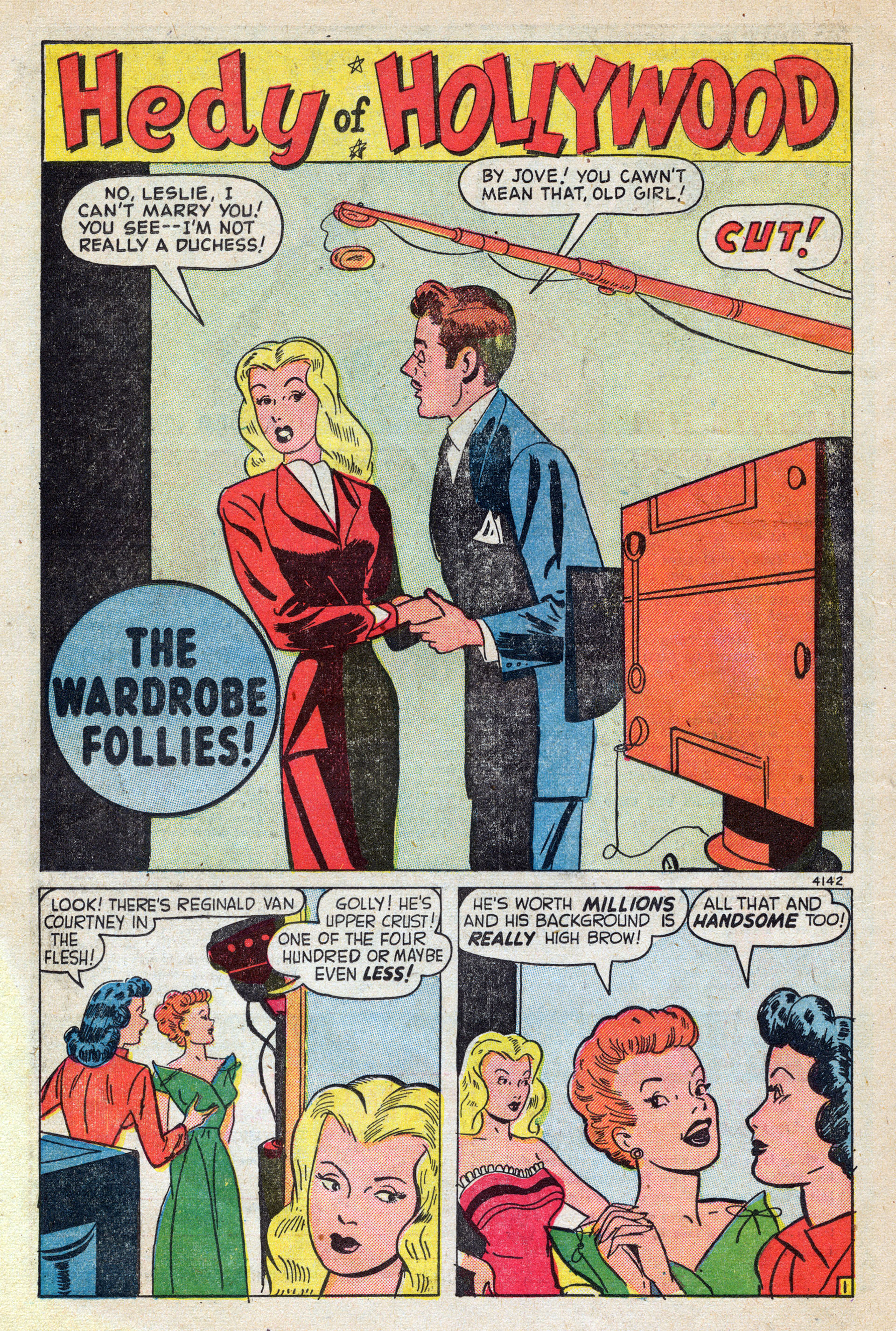 Read online Hedy Of Hollywood Comics comic -  Issue #40 - 14