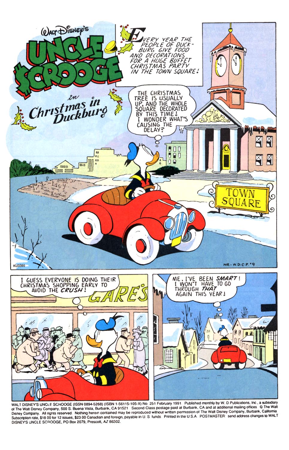 Read online Uncle Scrooge (1953) comic -  Issue #251 - 2