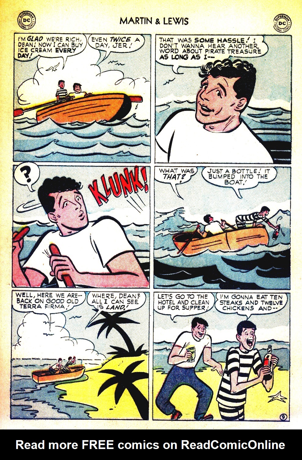 Read online The Adventures of Dean Martin and Jerry Lewis comic -  Issue #16 - 32
