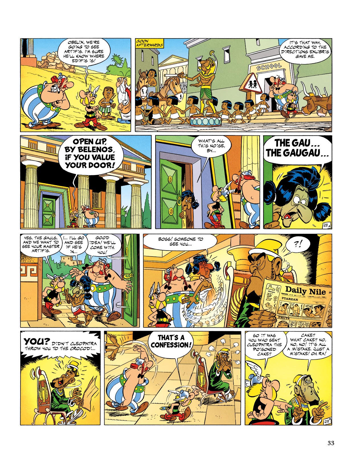 Read online Asterix comic -  Issue #6 - 34