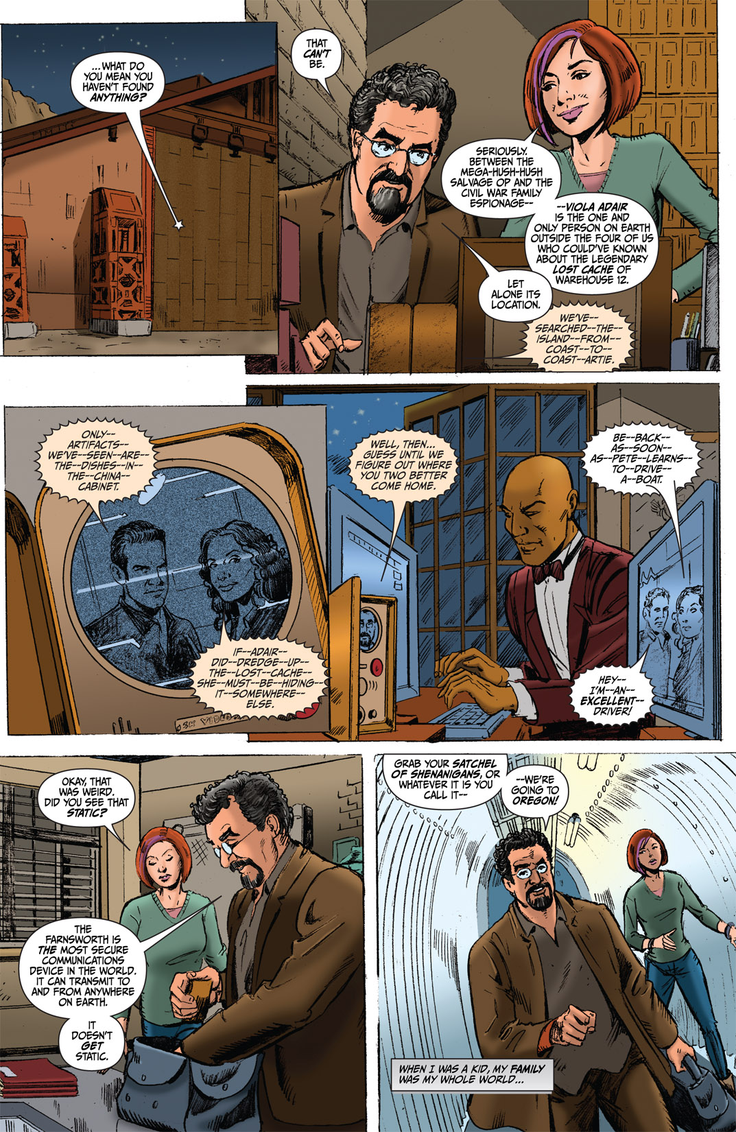 Read online Warehouse 13 comic -  Issue # _TPB - 95