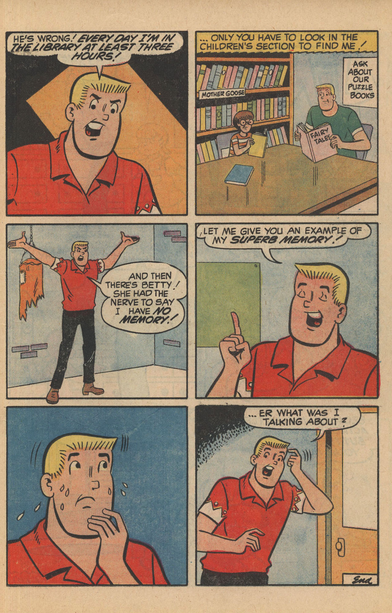 Read online Archie's Joke Book Magazine comic -  Issue #156 - 19