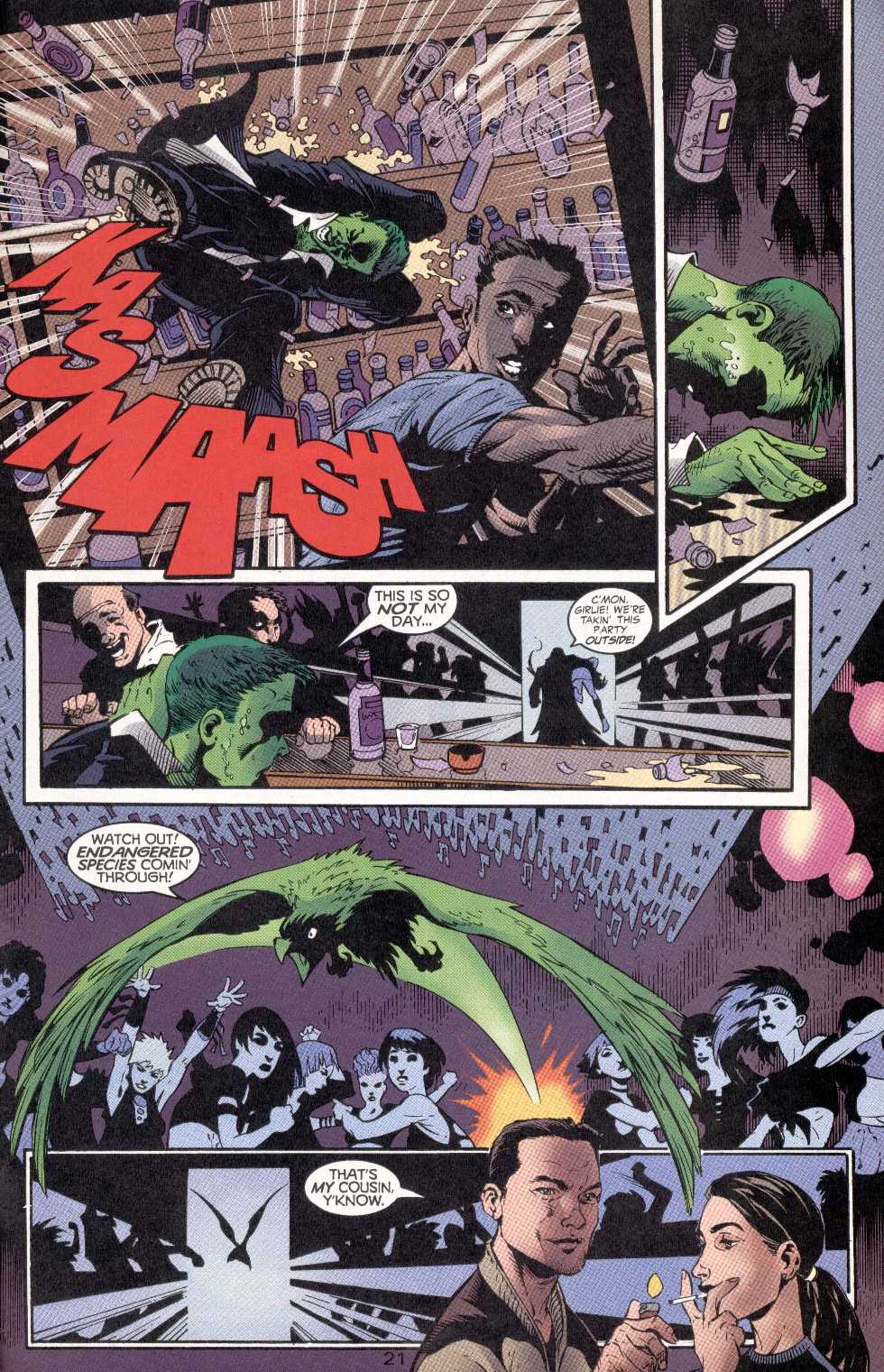 Read online Beast Boy comic -  Issue #1 - 21