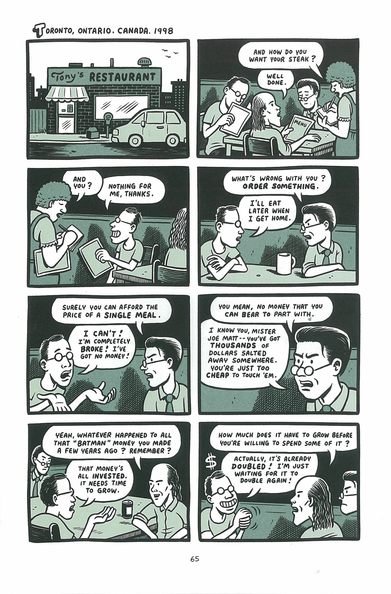 Read online Spent comic -  Issue # TPB - 60