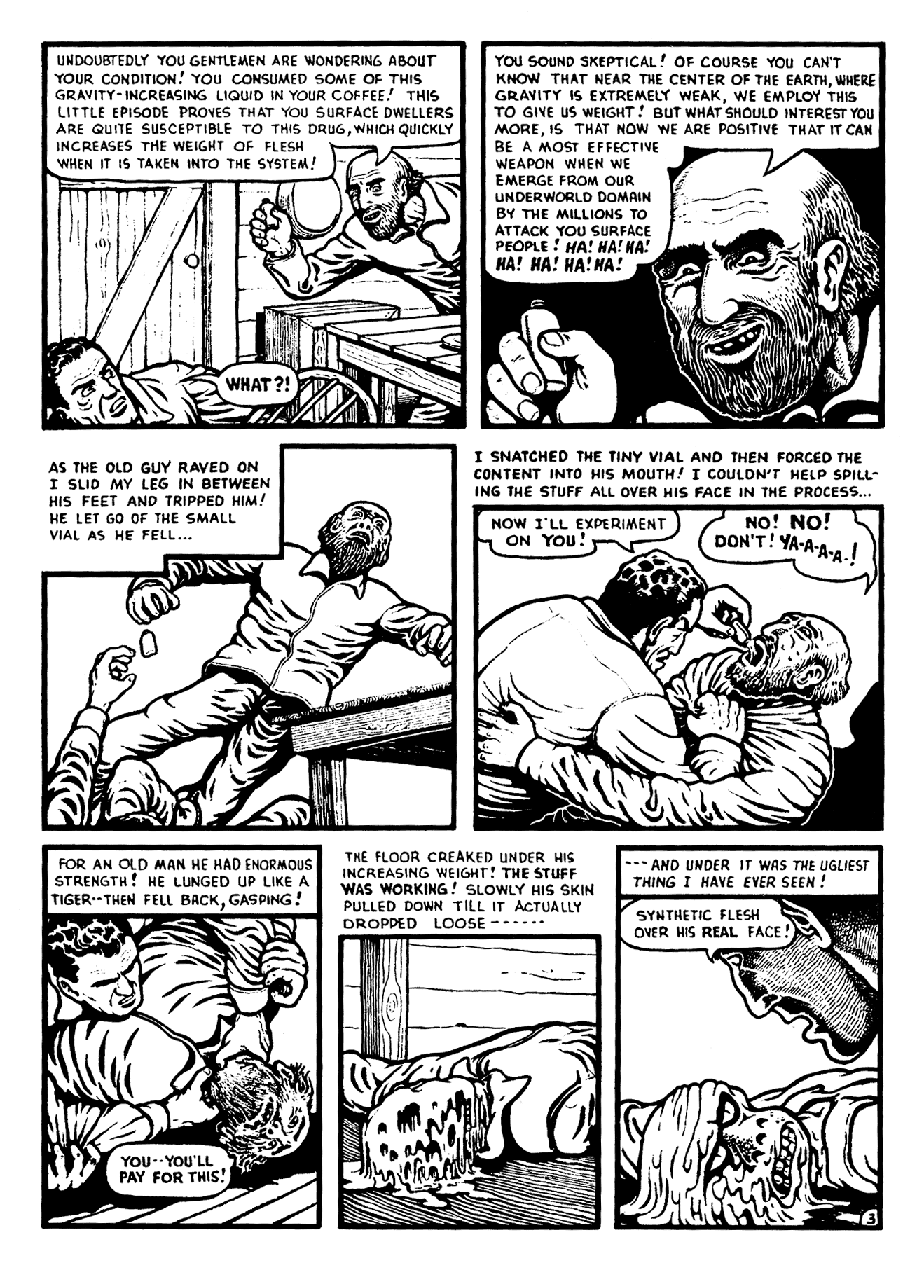Read online Basil Wolverton's Gateway to Horror comic -  Issue # Full - 5