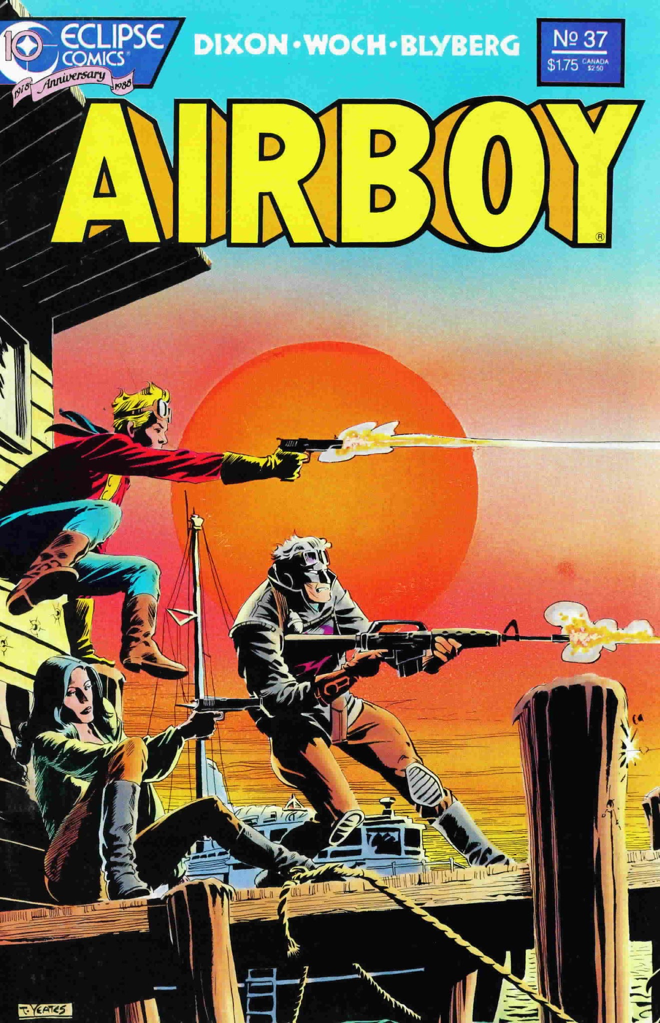 Read online Airboy (1986) comic -  Issue #37 - 1