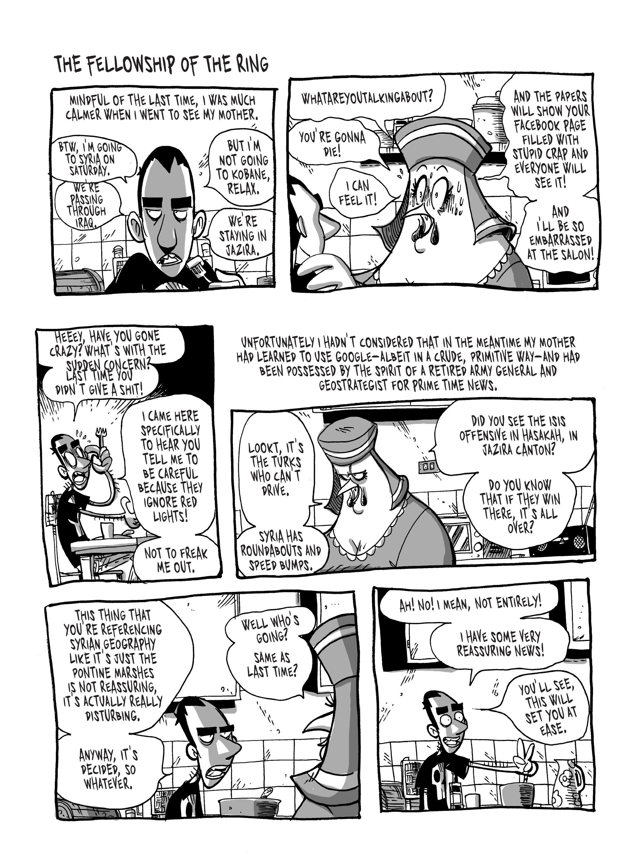 Read online Kobane Calling: Greetings From Northern Syria comic -  Issue # TPB (Part 1) - 64