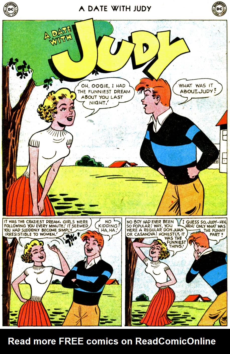 Read online A Date with Judy comic -  Issue #67 - 28