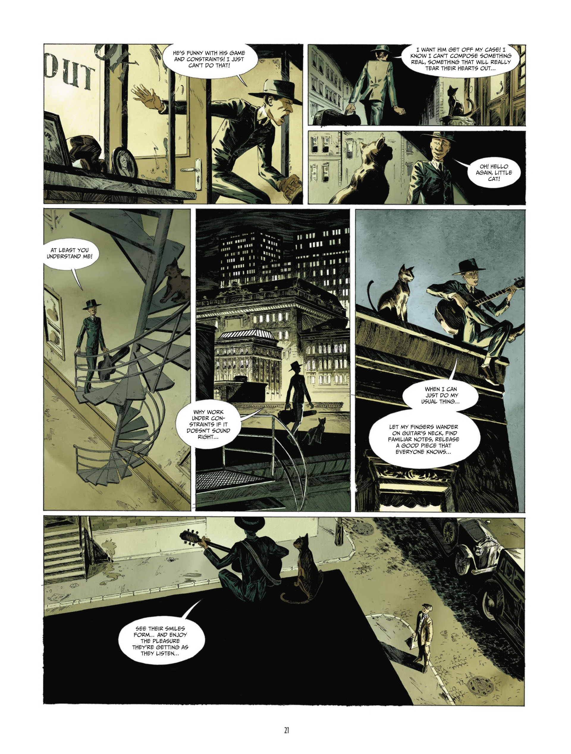 Read online Blue Note comic -  Issue #2 - 21