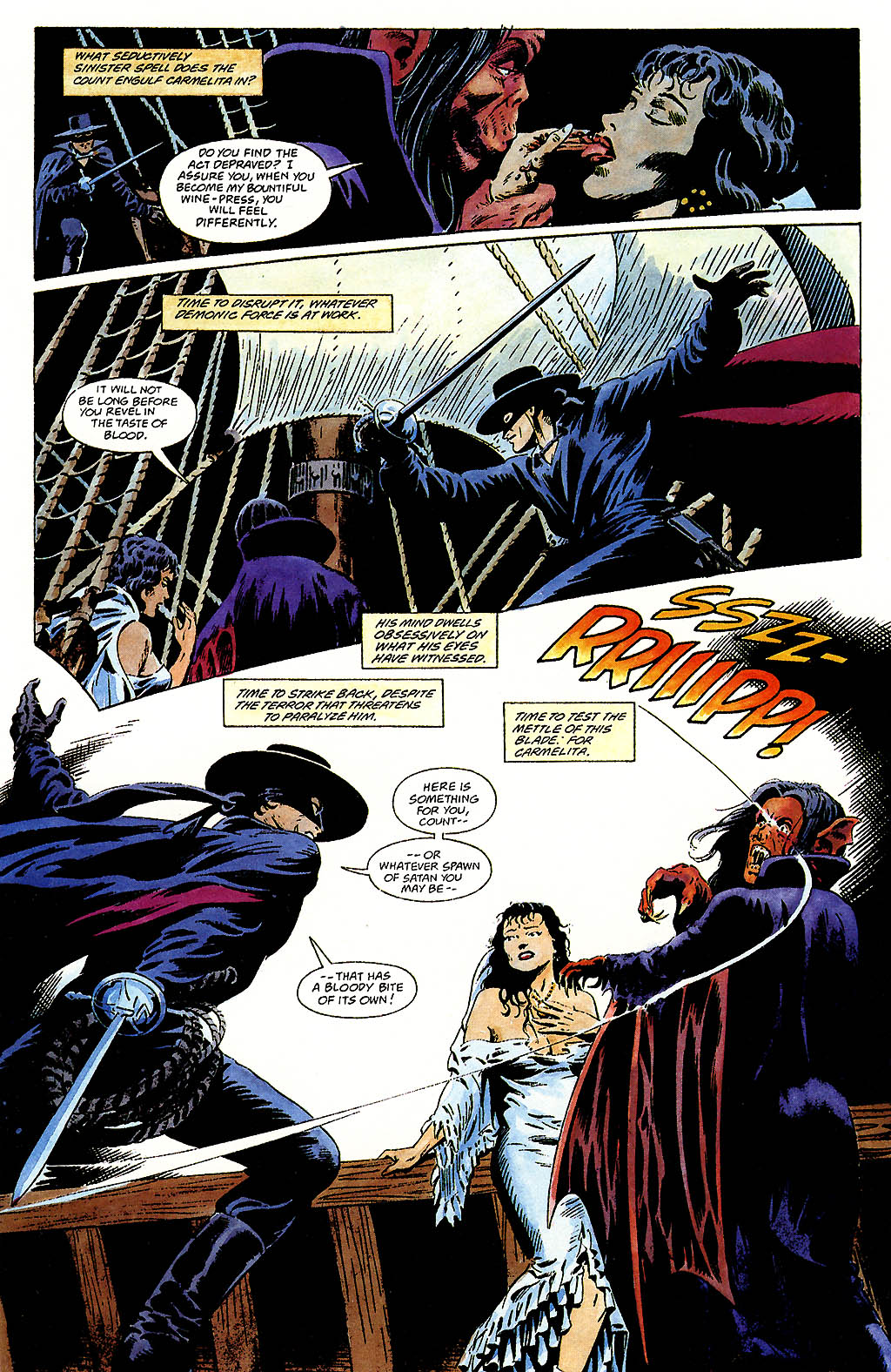 Read online Dracula Versus Zorro comic -  Issue #2 - 7