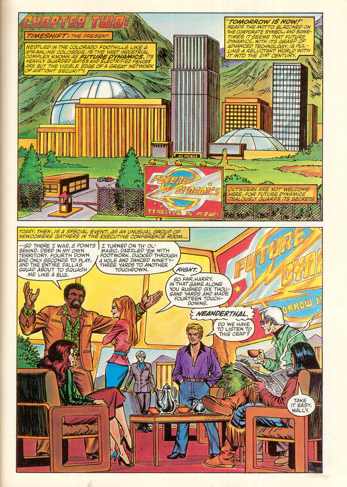 Read online Marvel Graphic Novel comic -  Issue #9 - The Futurians - 16