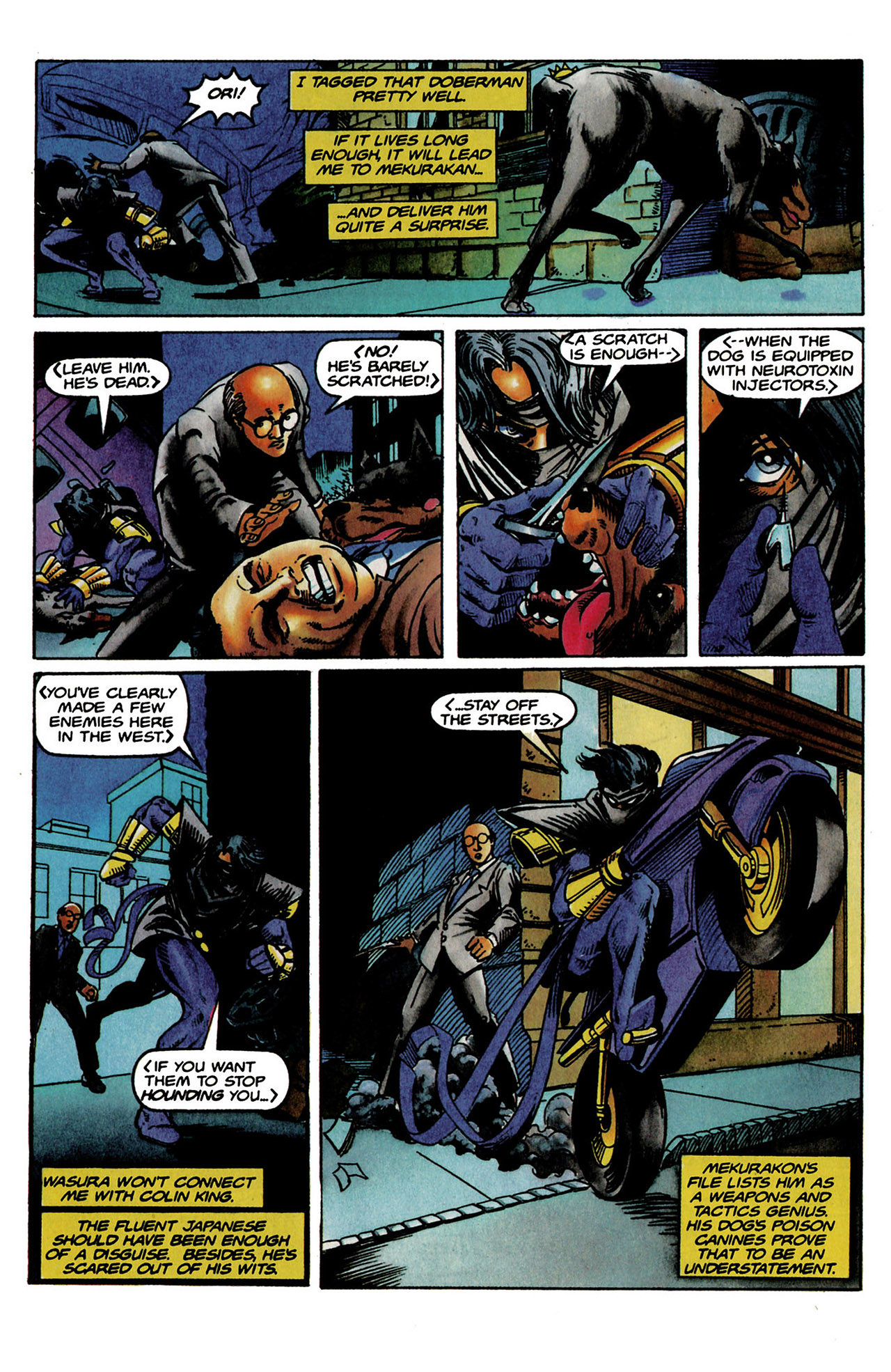 Read online Ninjak (1994) comic -  Issue #9 - 11