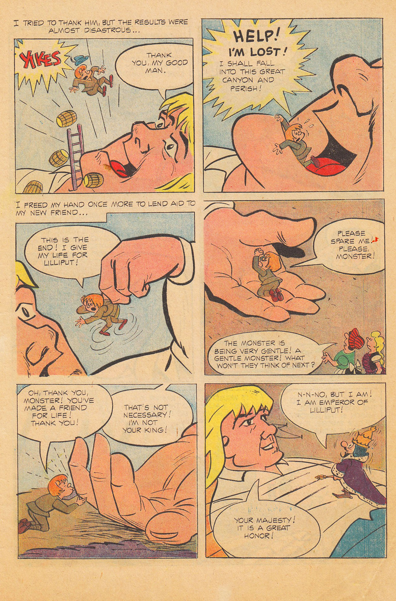 Read online Gulliver's Travels comic -  Issue # Full - 7