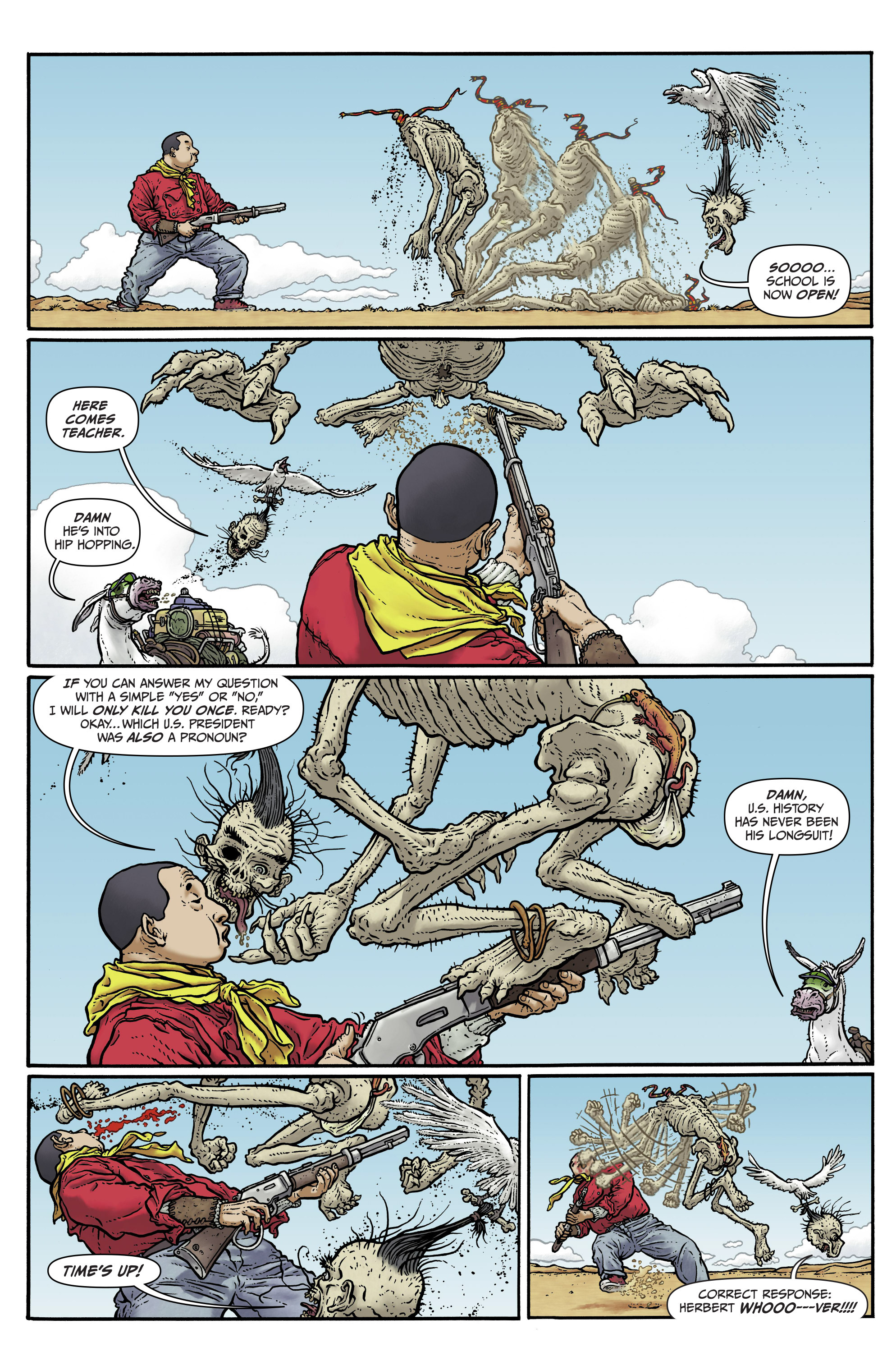 Read online Shaolin Cowboy comic -  Issue #3 - 17
