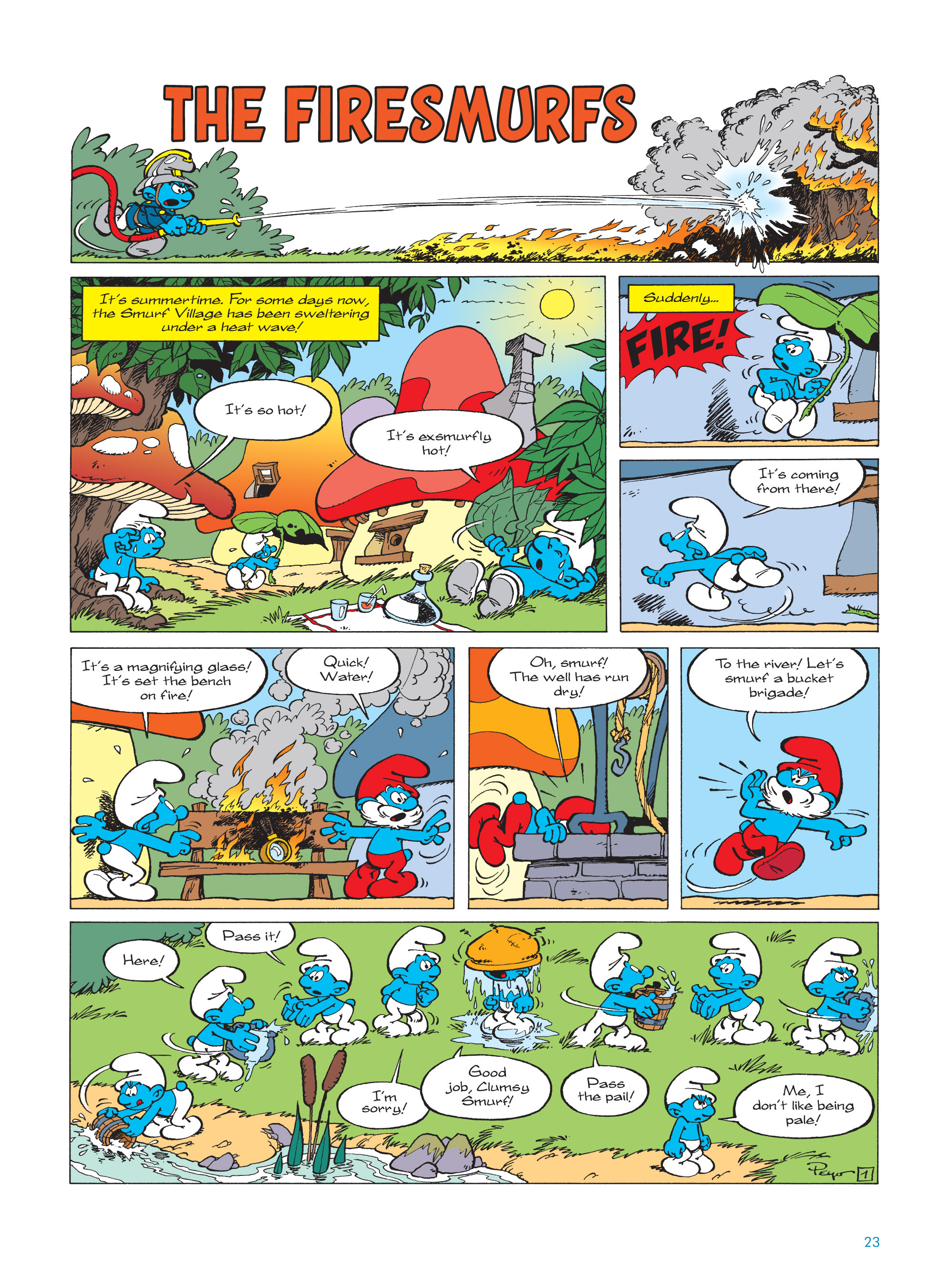 Read online The Smurfs comic -  Issue #16 - 24