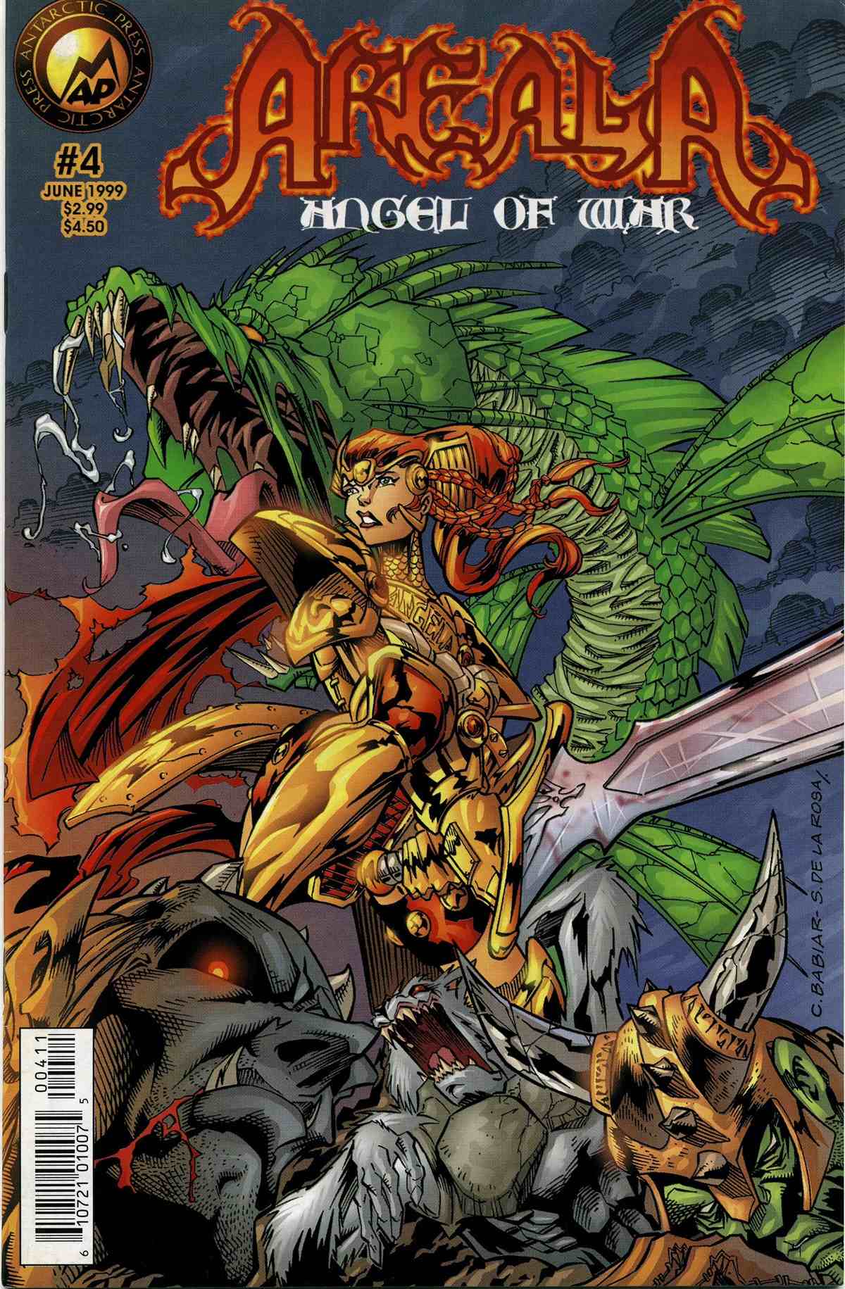 Read online Areala: Angel of War comic -  Issue #4 - 1