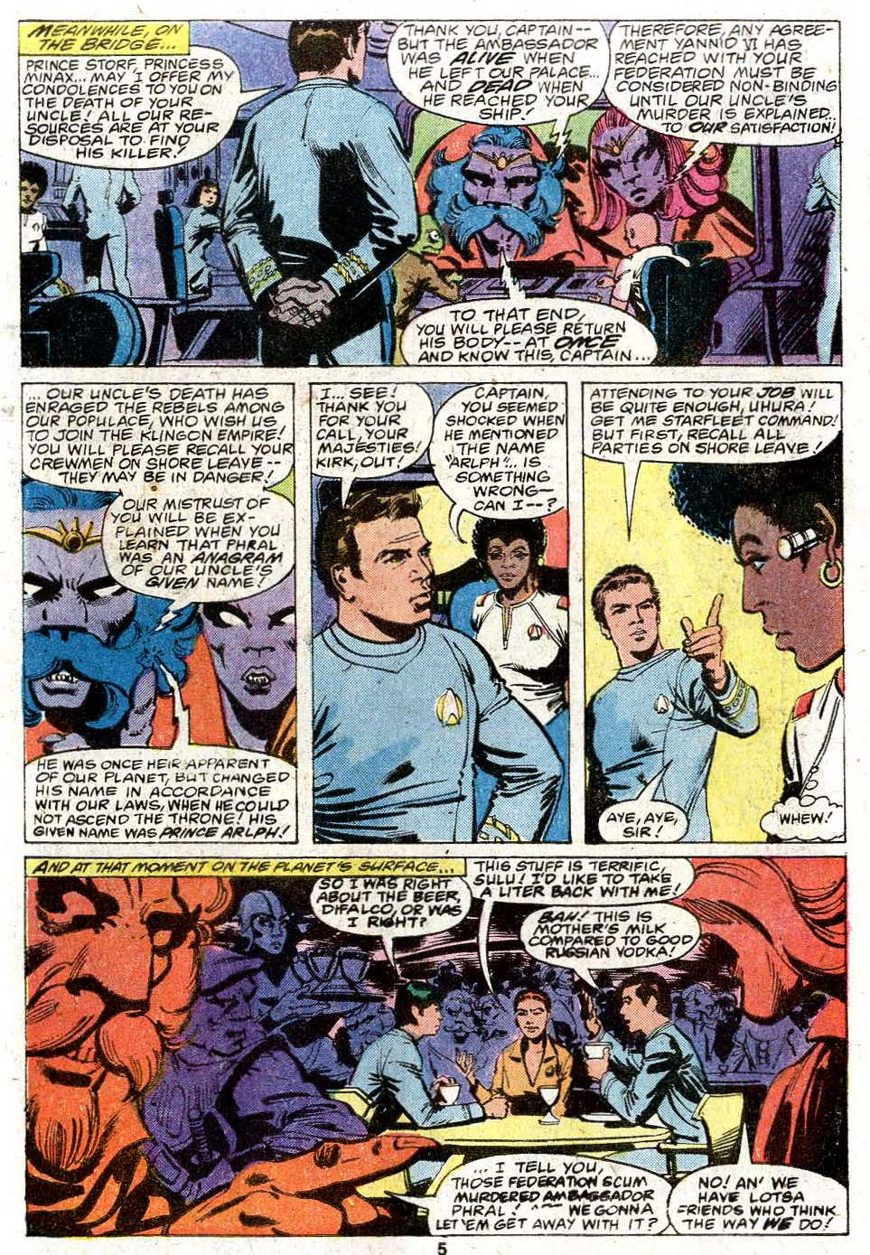Read online Star Trek (1980) comic -  Issue #6 - 7