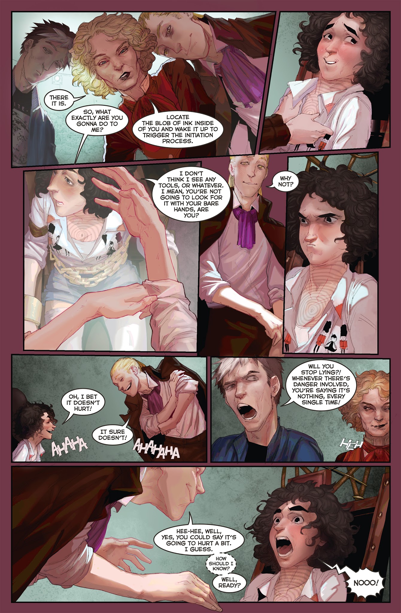 Read online Exlibrium comic -  Issue #7 - 6