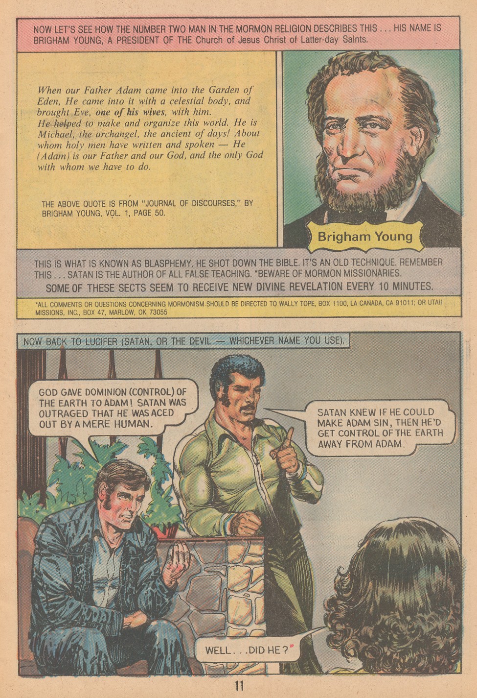 Read online The Crusaders (1974) comic -  Issue #9 - 13