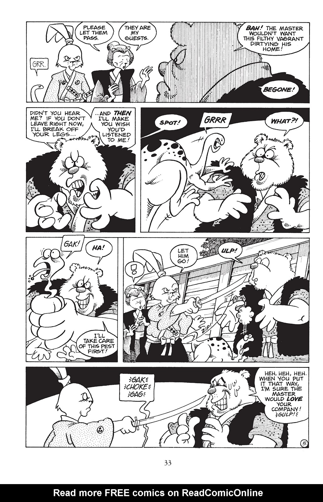 Usagi Yojimbo (1987) issue TPB 3 - Page 34