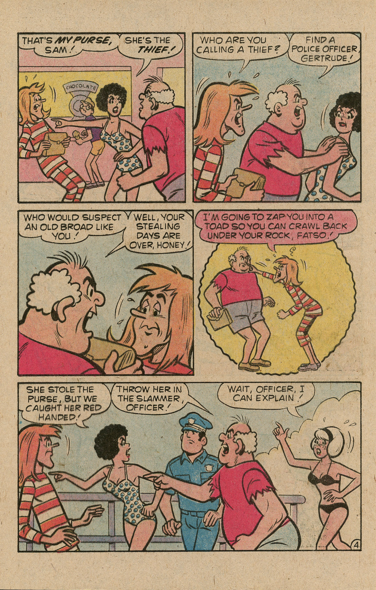Read online Archie's TV Laugh-Out comic -  Issue #62 - 32