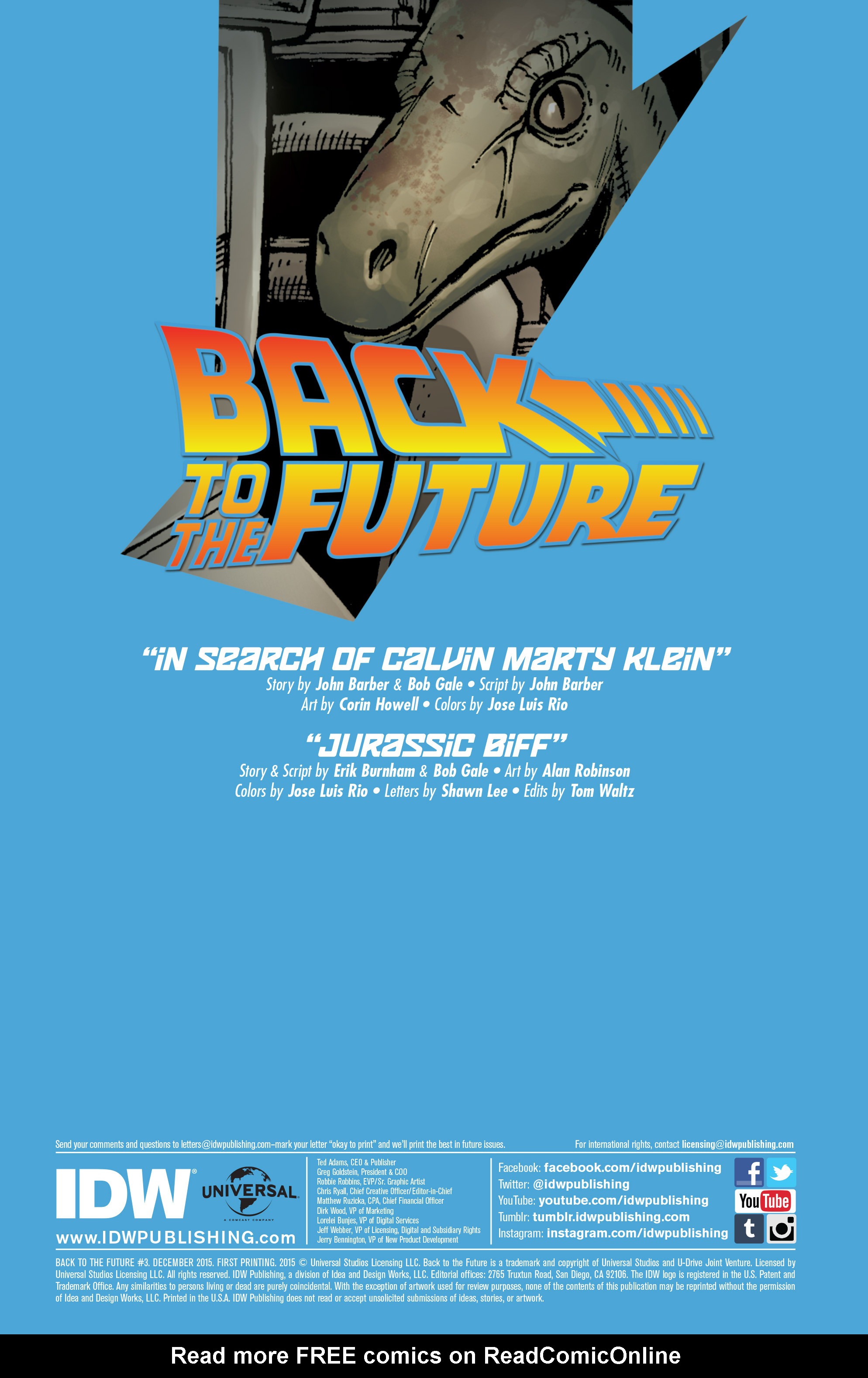 Read online Back to the Future (2015) comic -  Issue #3 - 2