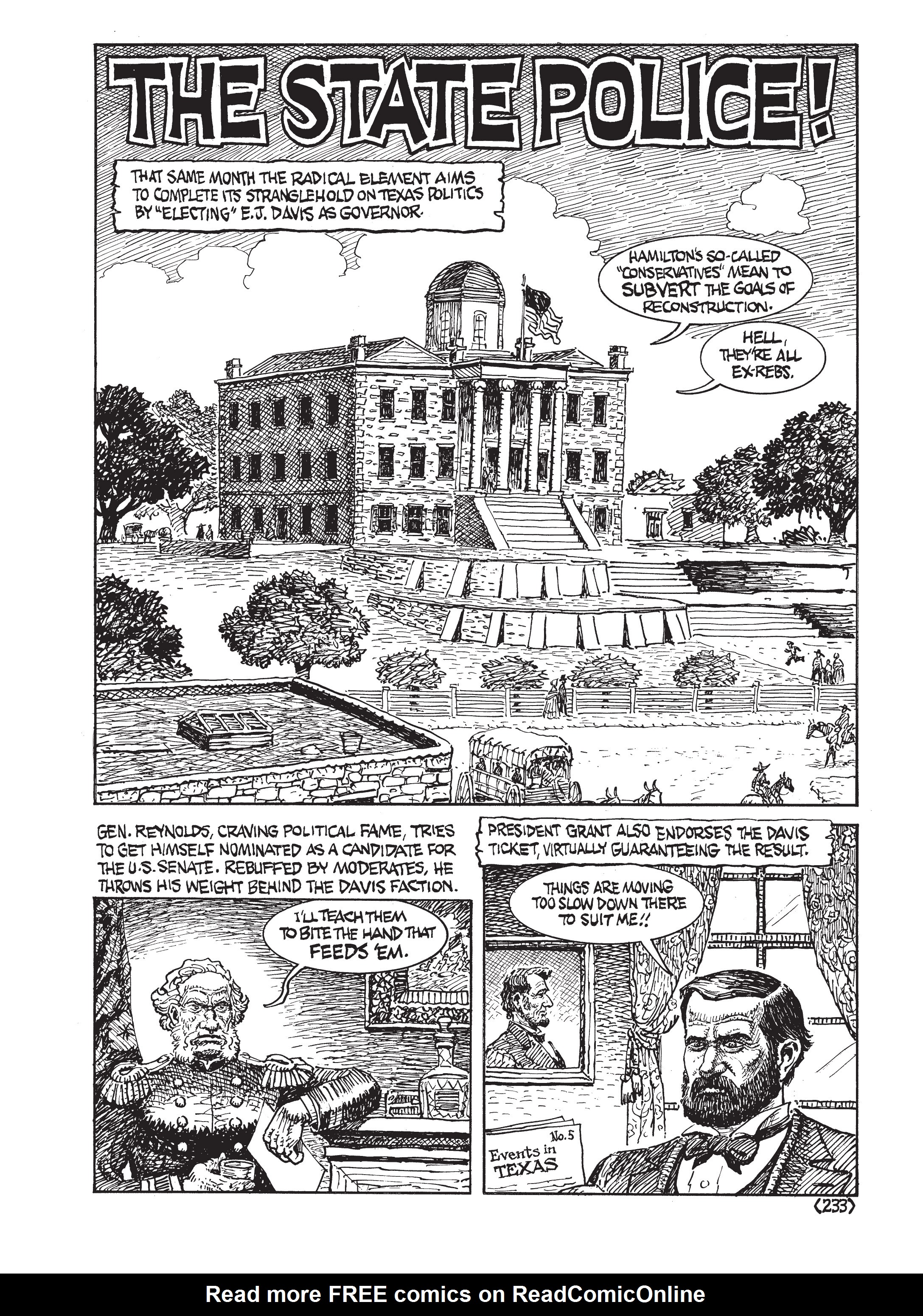 Read online Jack Jackson's American History: Los Tejanos and Lost Cause comic -  Issue # TPB (Part 3) - 31