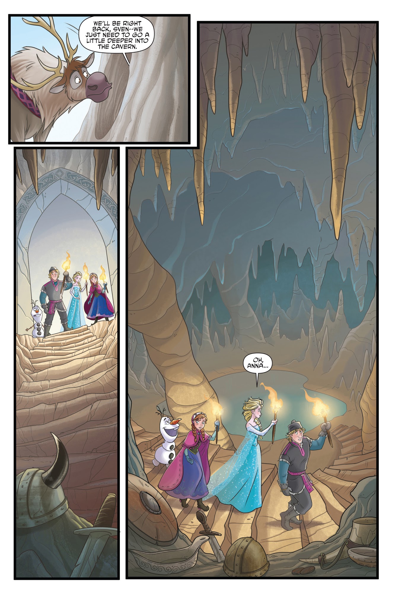 Read online Disney Frozen comic -  Issue #4 - 18