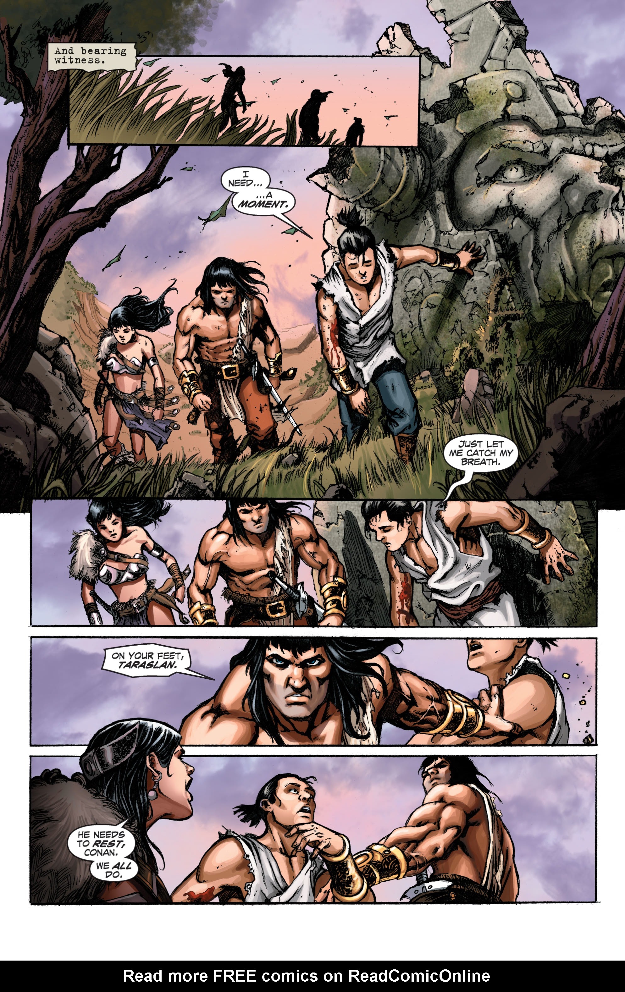 Read online Conan Chronicles Epic Collection comic -  Issue # TPB Blood In His Wake (Part 3) - 6