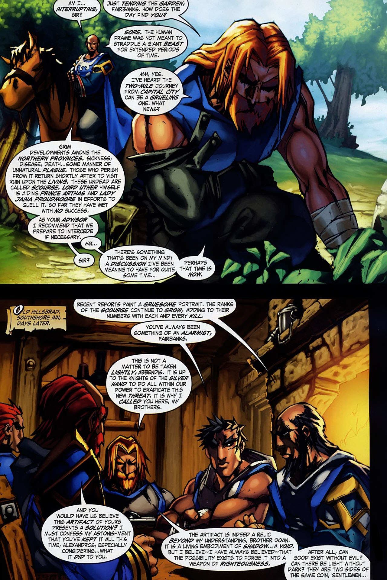 Read online World of Warcraft: Ashbringer comic -  Issue #1 - 9