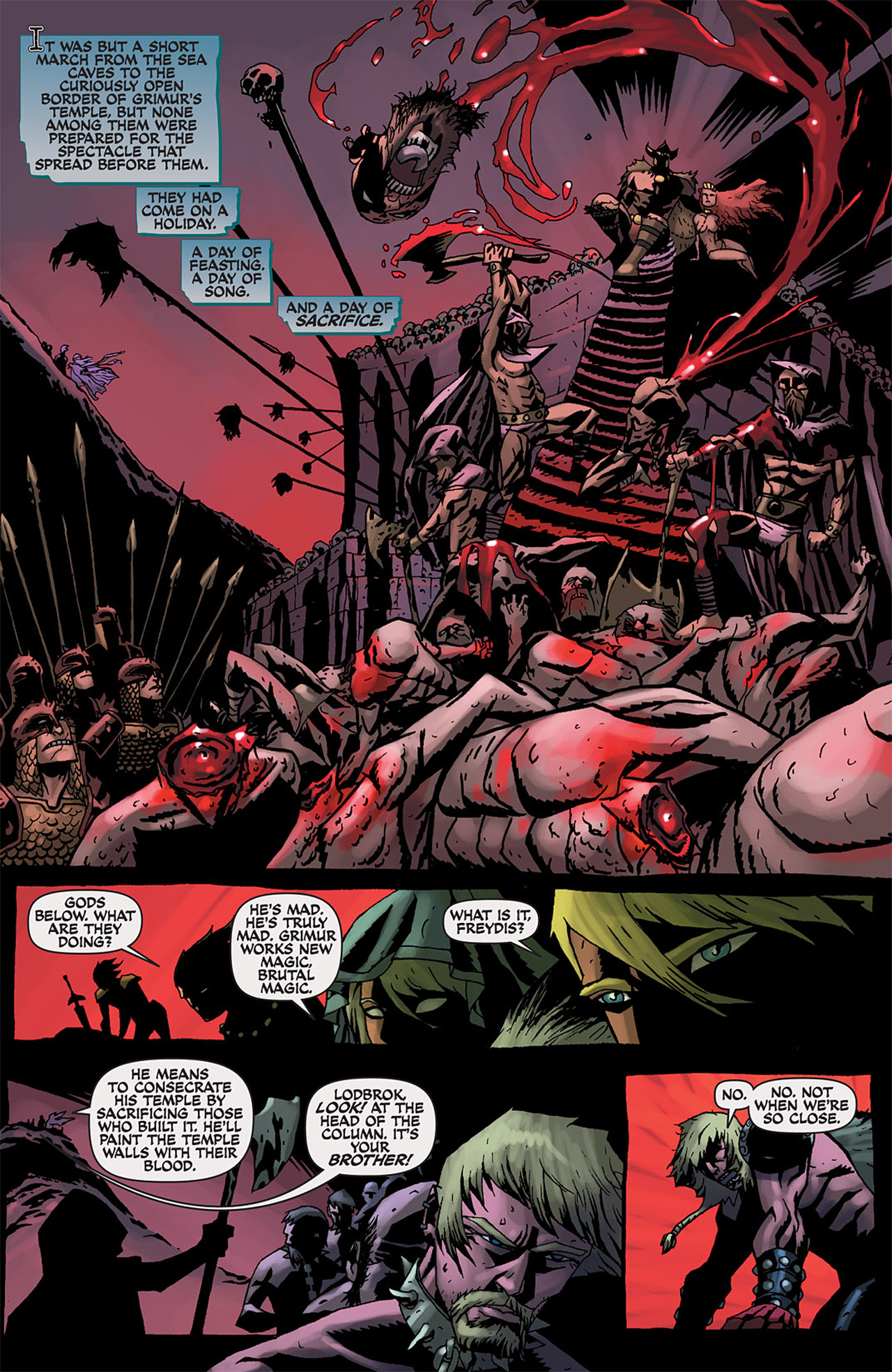 Read online The Darkness: Lodbrok's Hand comic -  Issue # Full - 12