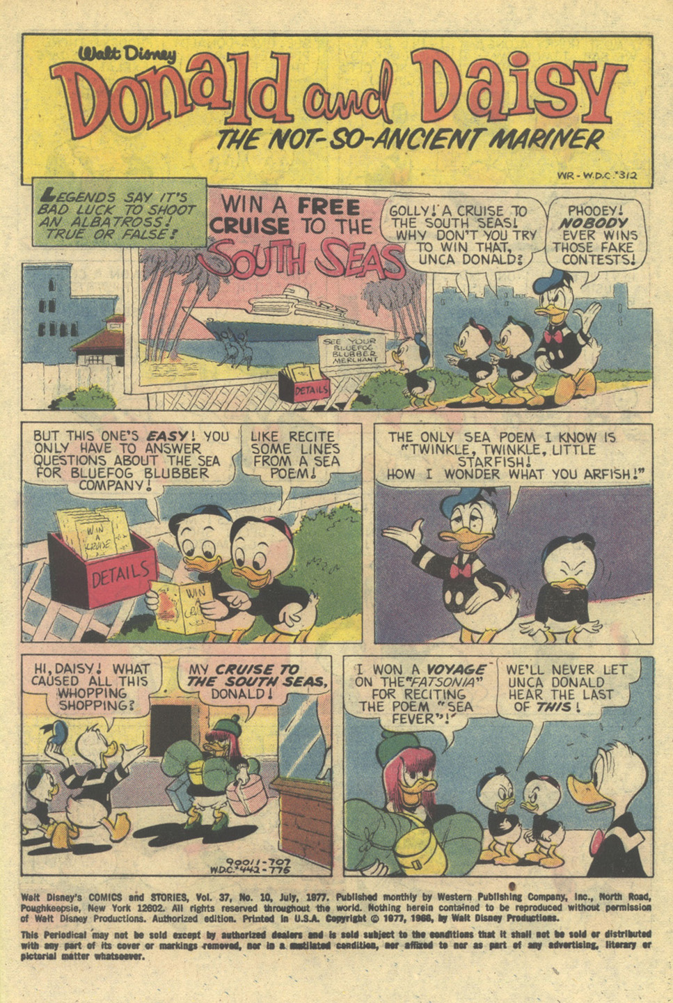 Read online Walt Disney's Comics and Stories comic -  Issue #442 - 2