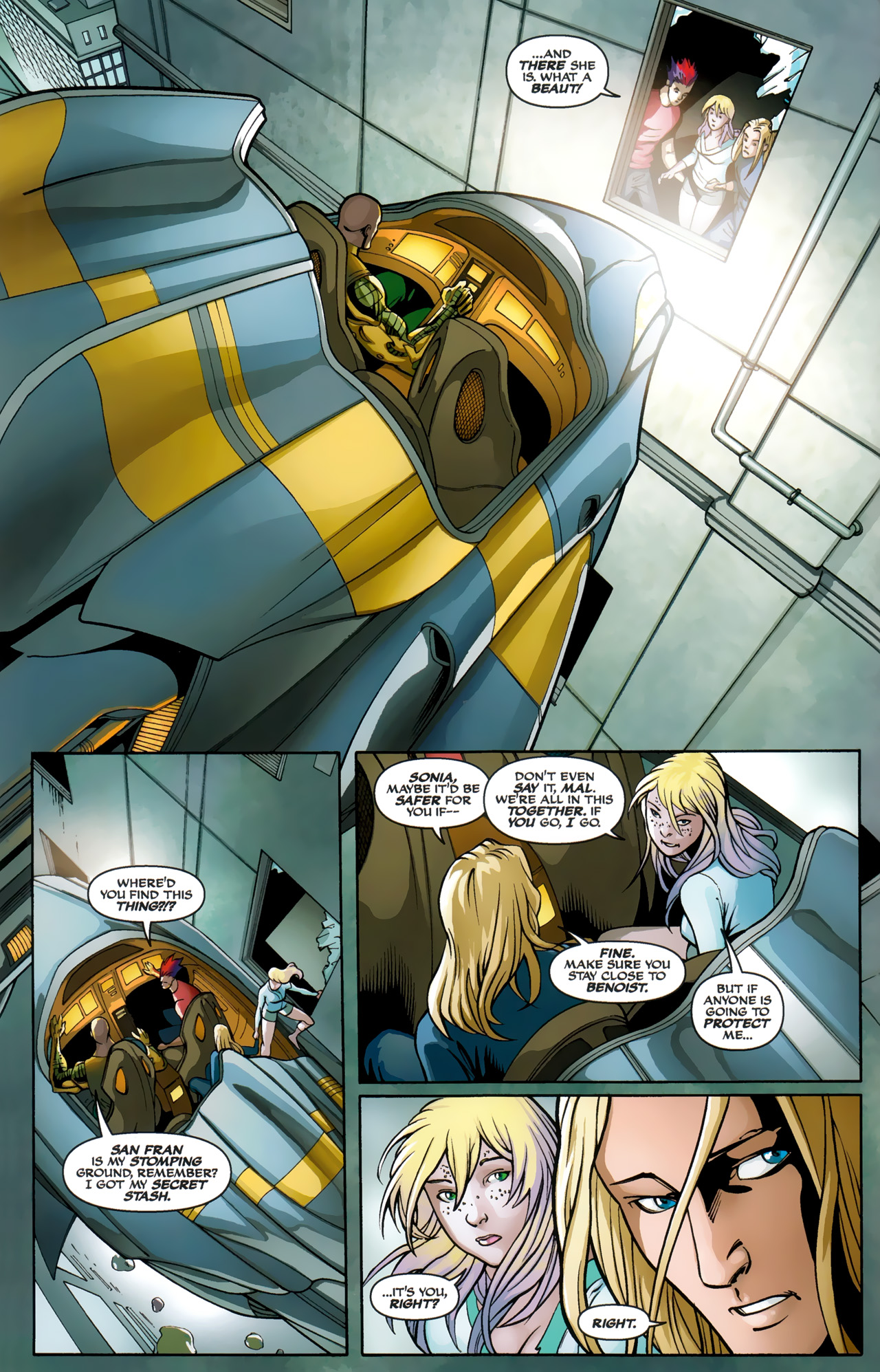 Read online Michael Turner's Soulfire (2009) comic -  Issue #8 - 7