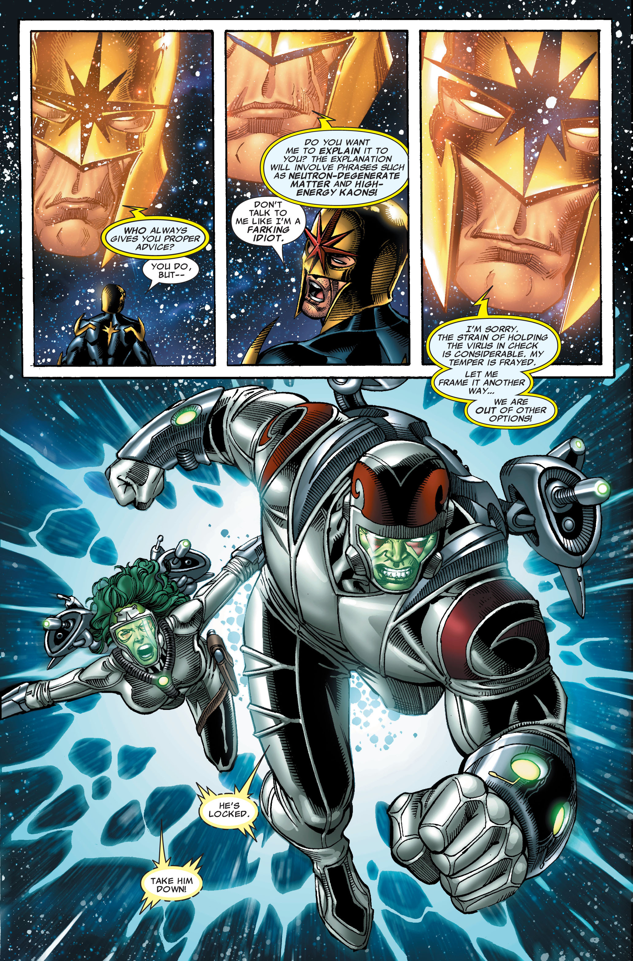 Read online Nova (2007) comic -  Issue # _TPB 1 (Part 2) - 64