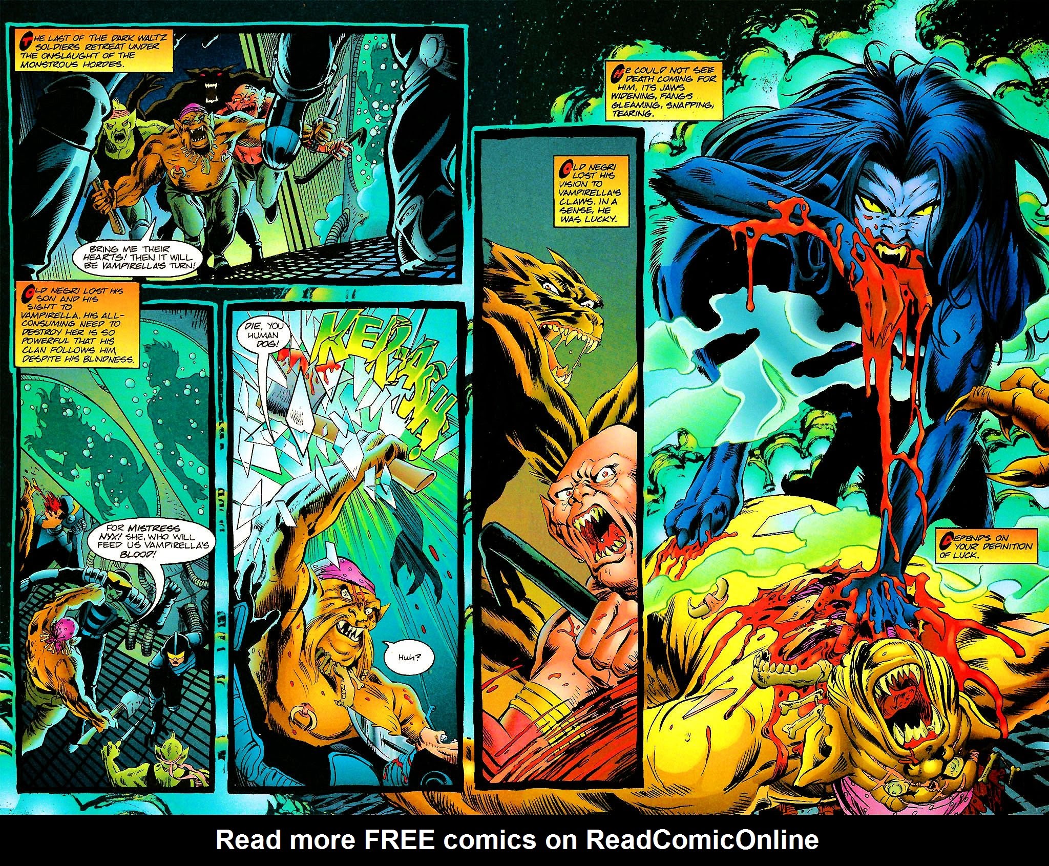 Read online Vampirella: Death & Destruction comic -  Issue #3 - 12
