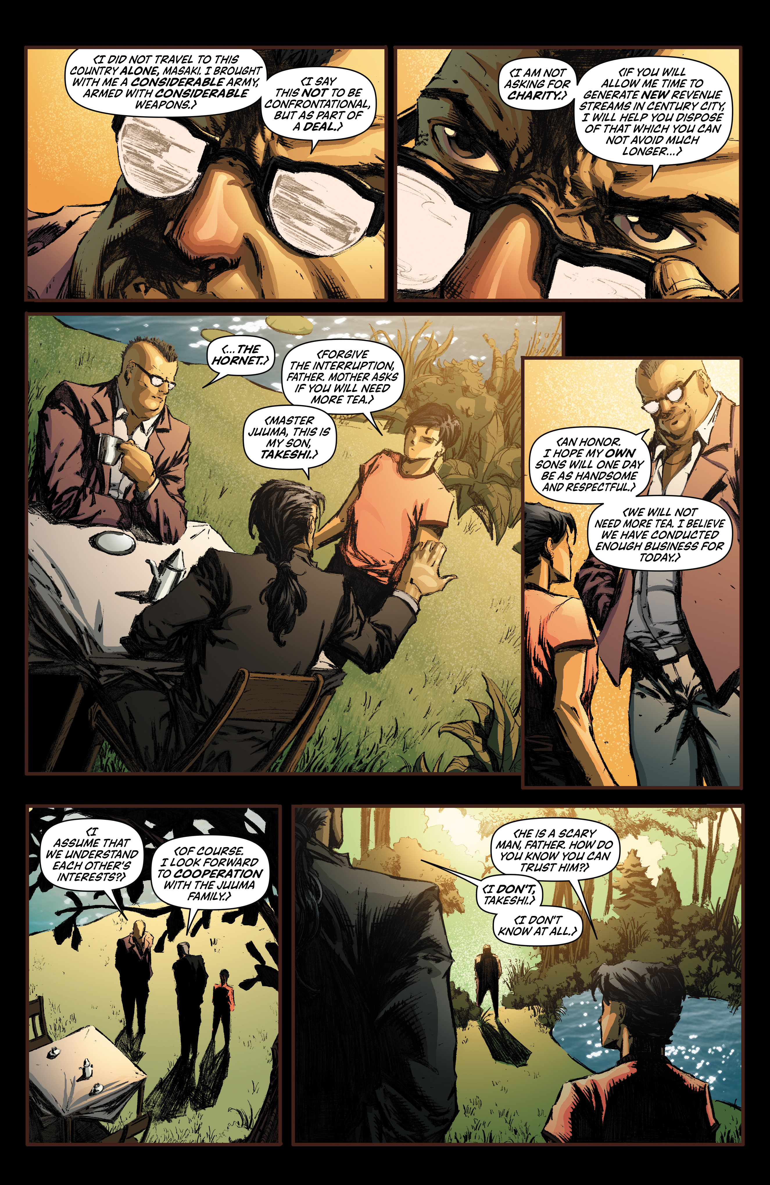 Read online Green Hornet: Blood Ties comic -  Issue #2 - 11