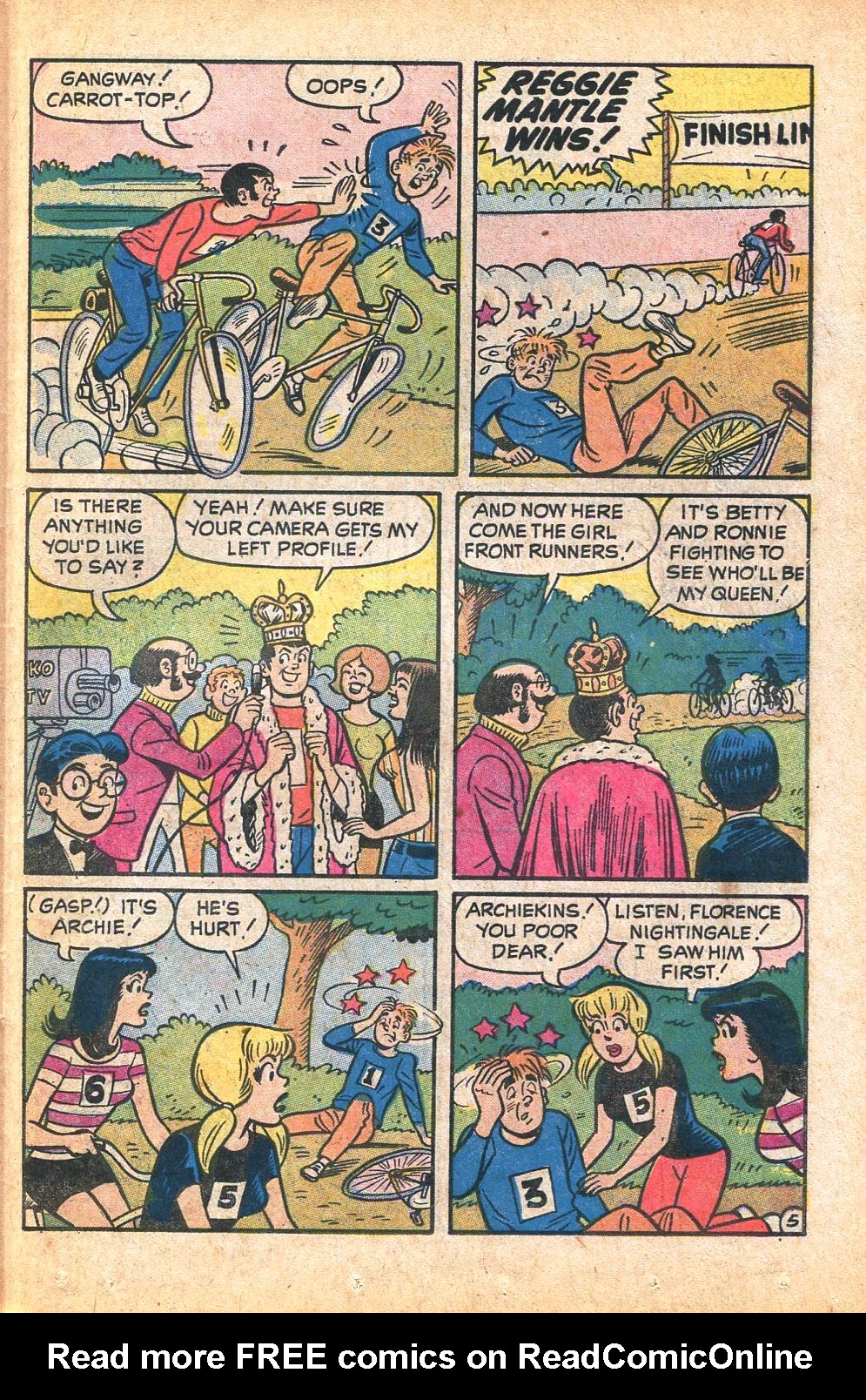 Read online Reggie and Me (1966) comic -  Issue #60 - 39