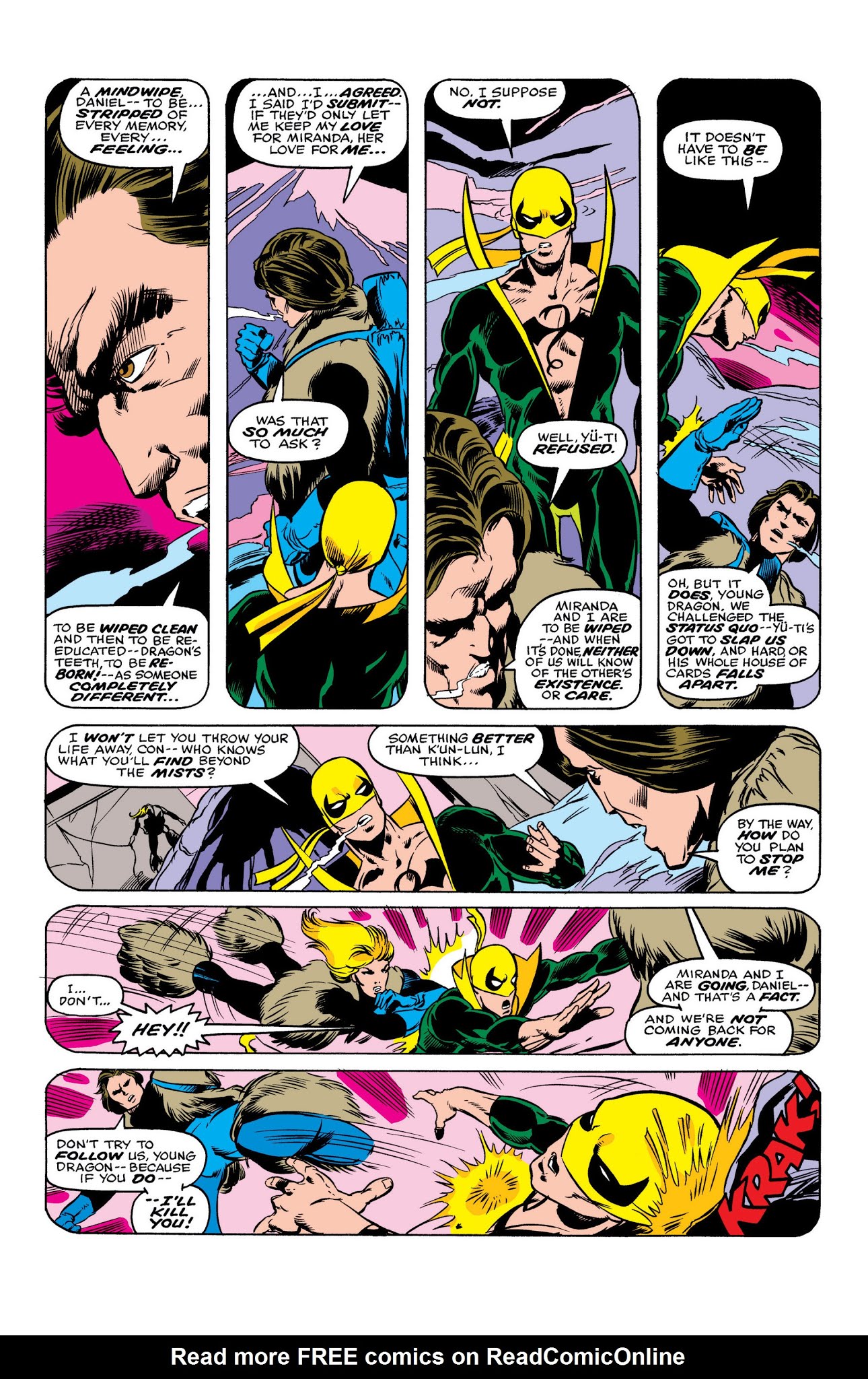 Read online Marvel Masterworks: Iron Fist comic -  Issue # TPB 1 (Part 3) - 42