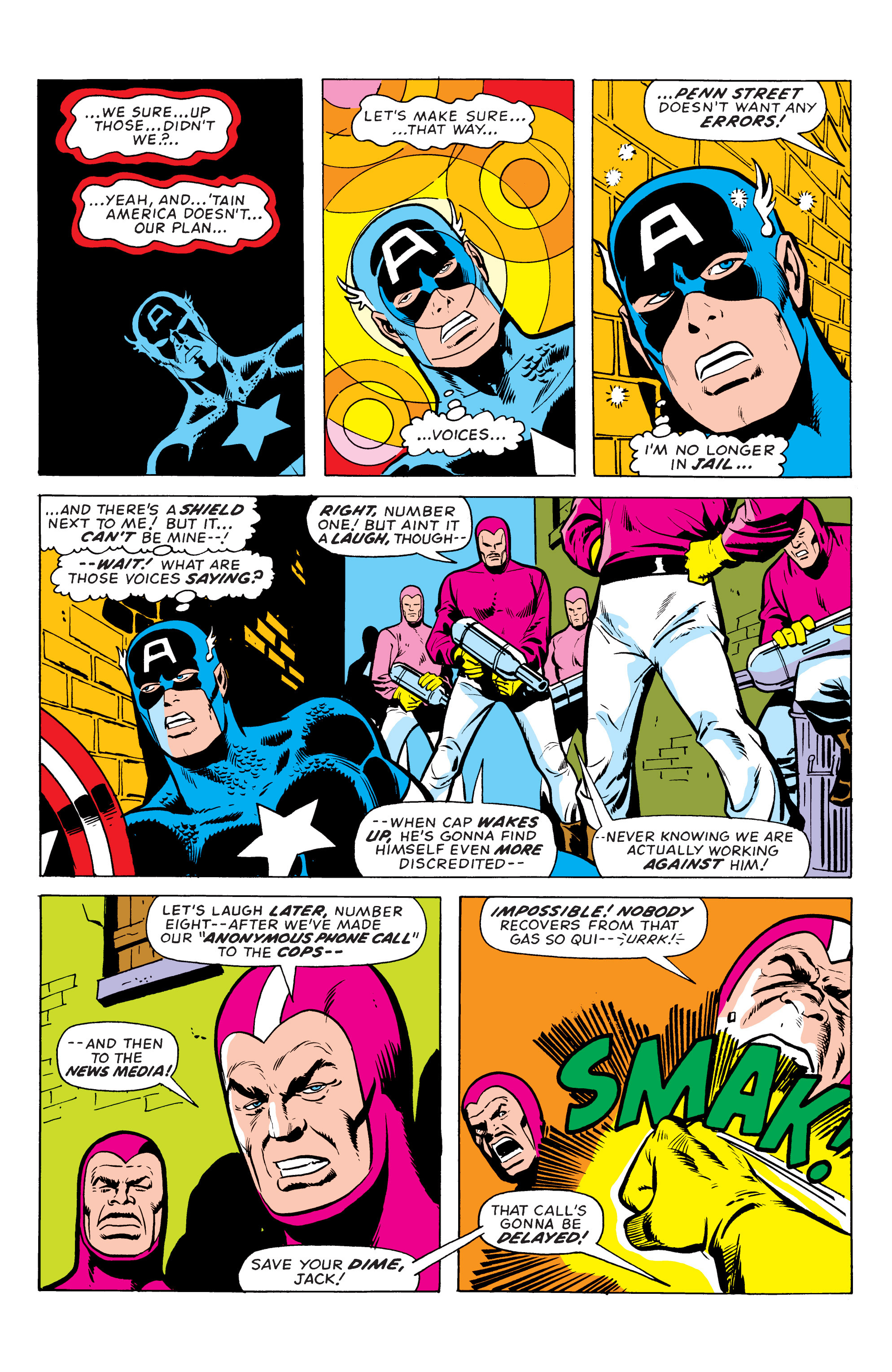 Read online Marvel Masterworks: Captain America comic -  Issue # TPB 8 (Part 3) - 37