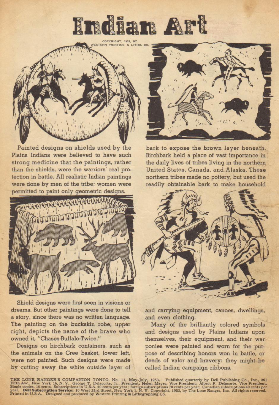 Read online Lone Ranger's Companion Tonto comic -  Issue #11 - 2