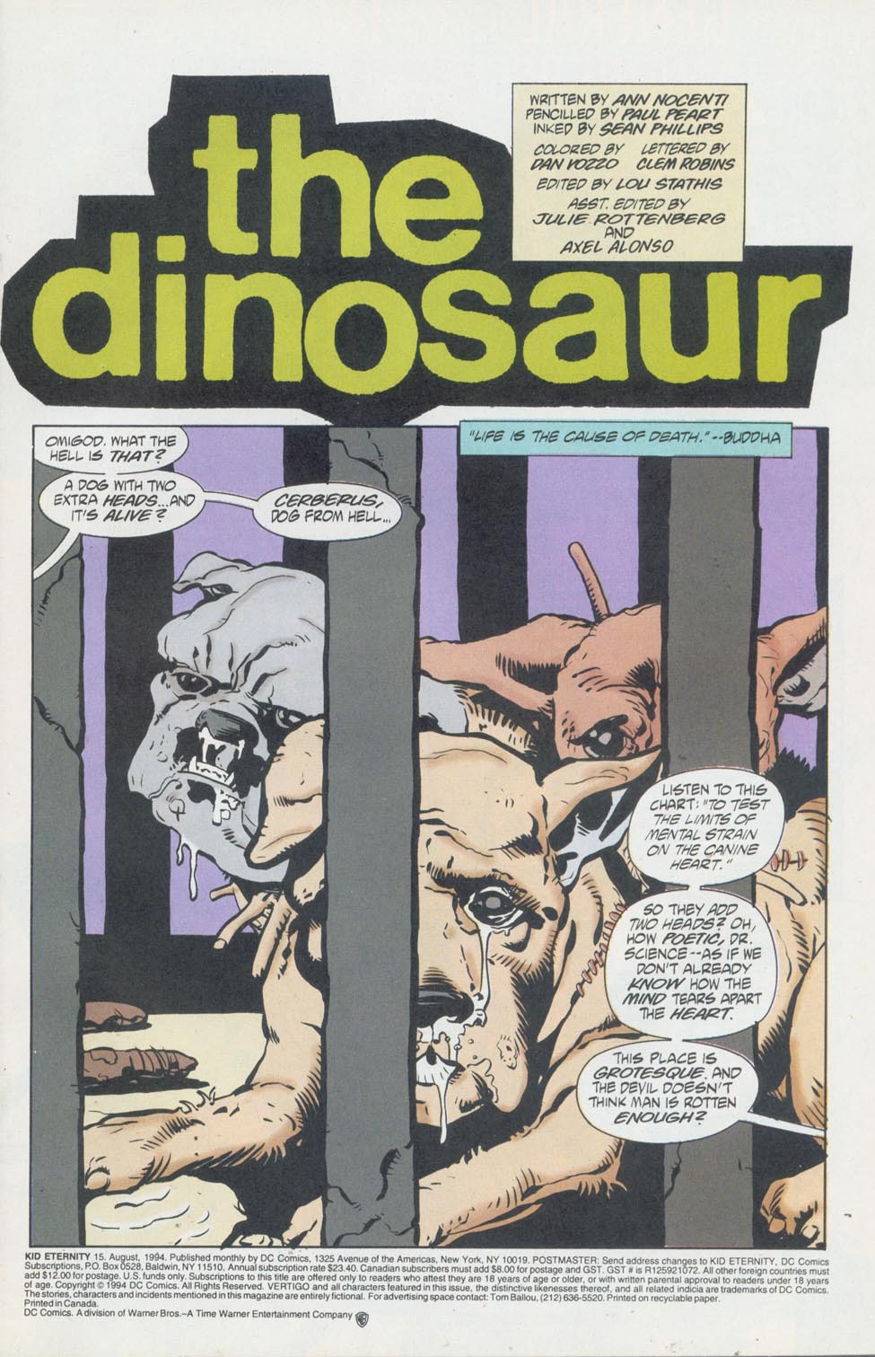 Read online Kid Eternity (1993) comic -  Issue #15 - 2