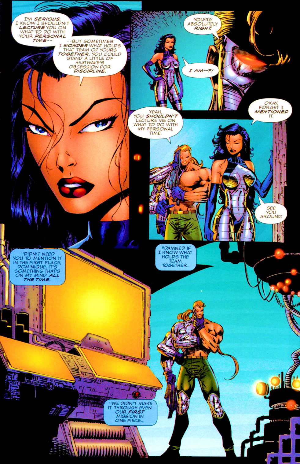 Read online Codename: Strykeforce comic -  Issue #0 - 7