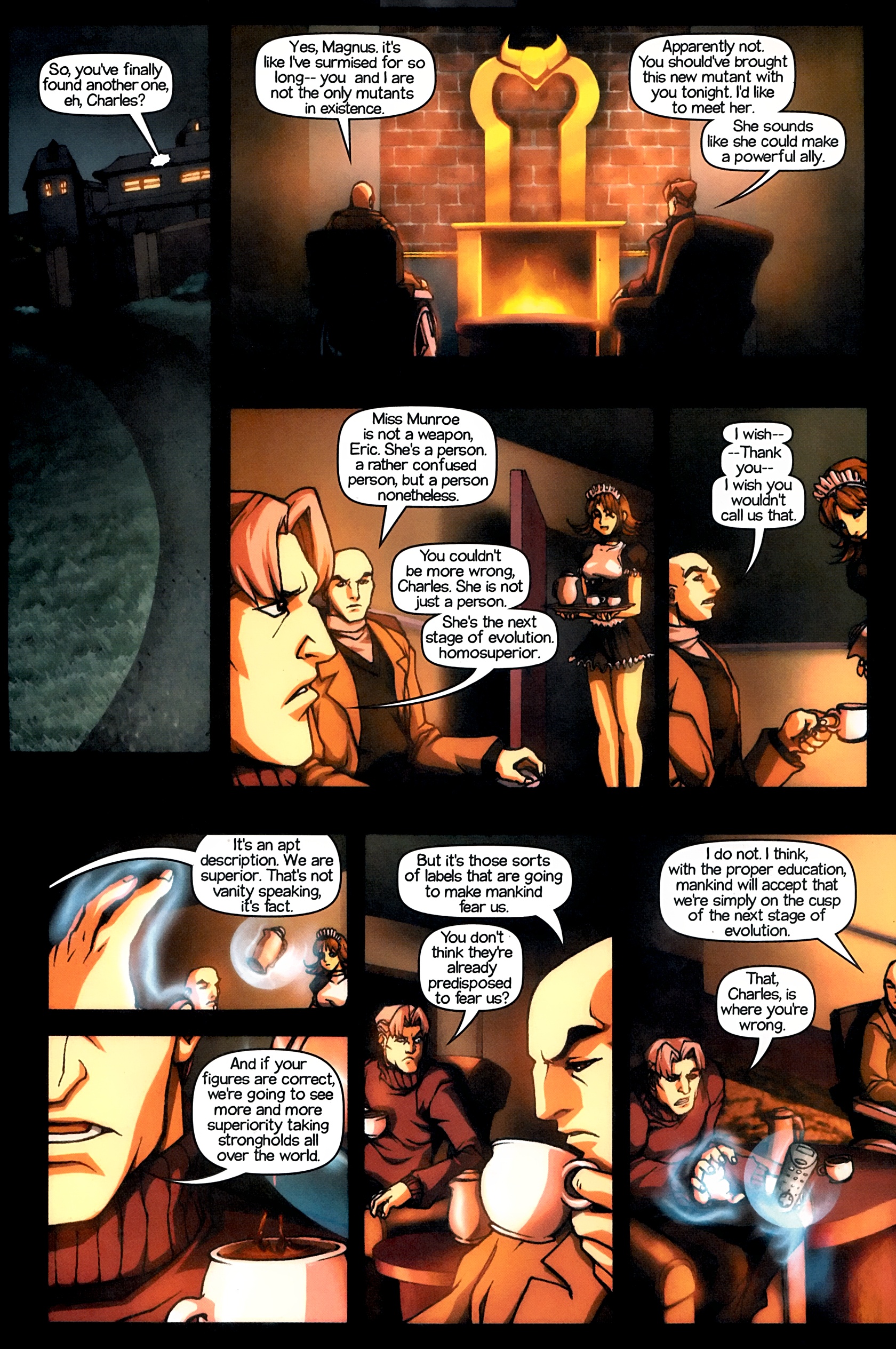 Read online X-Men: Evolution comic -  Issue #1 - 9
