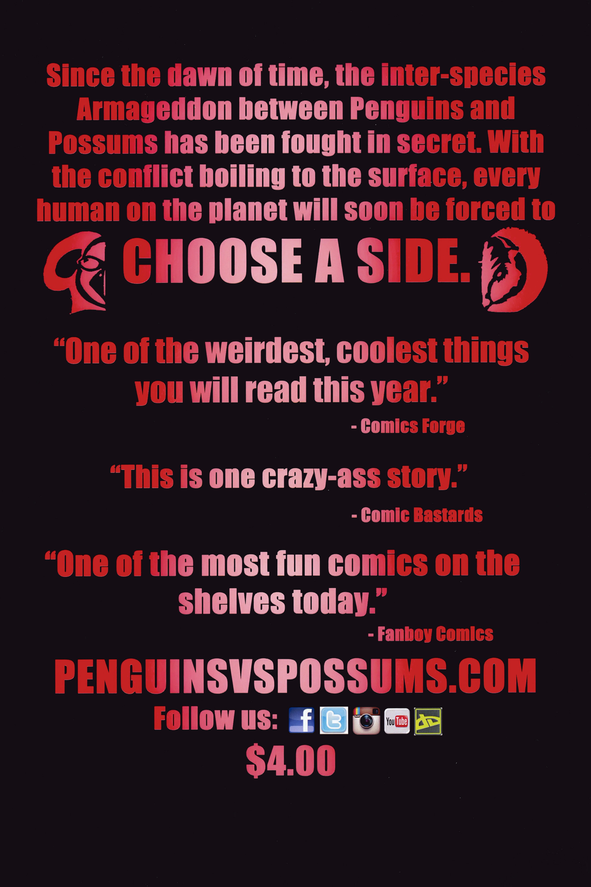 Read online Penguins vs. Possums comic -  Issue #4 - 36