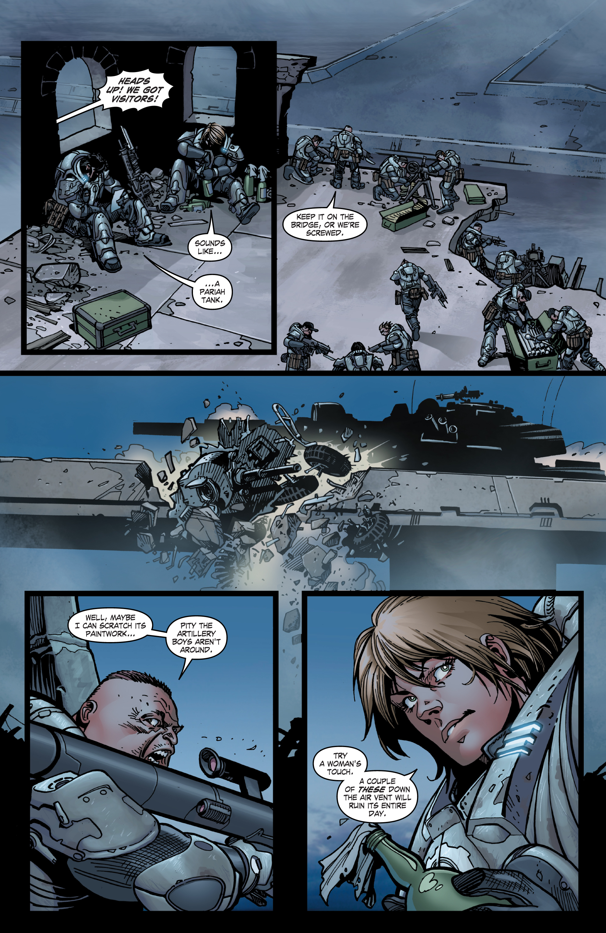 Read online Gears Of War comic -  Issue #15 - 11