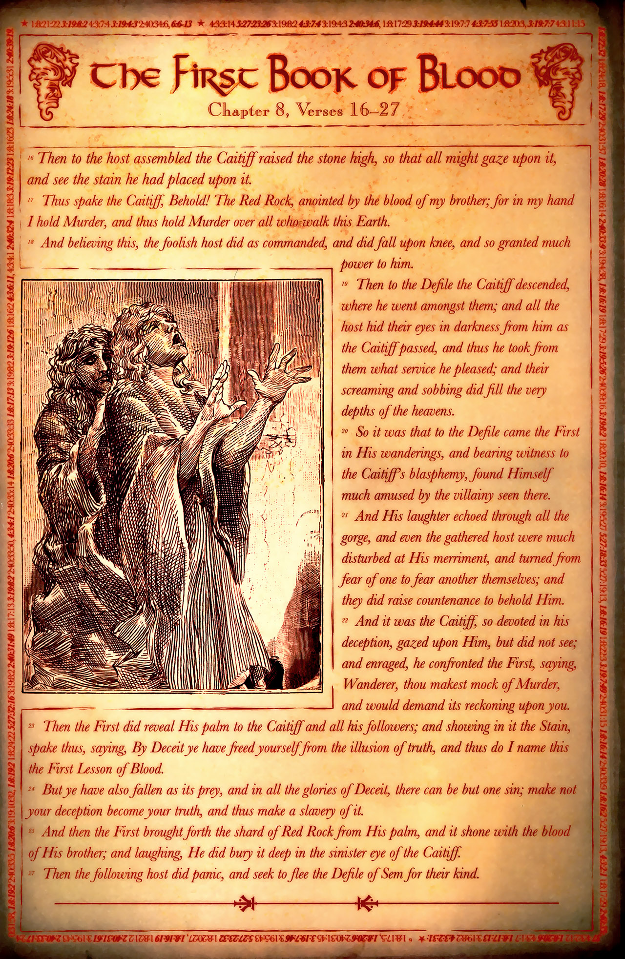 Read online Crime Bible: The Five Lessons of Blood comic -  Issue #1 - 2